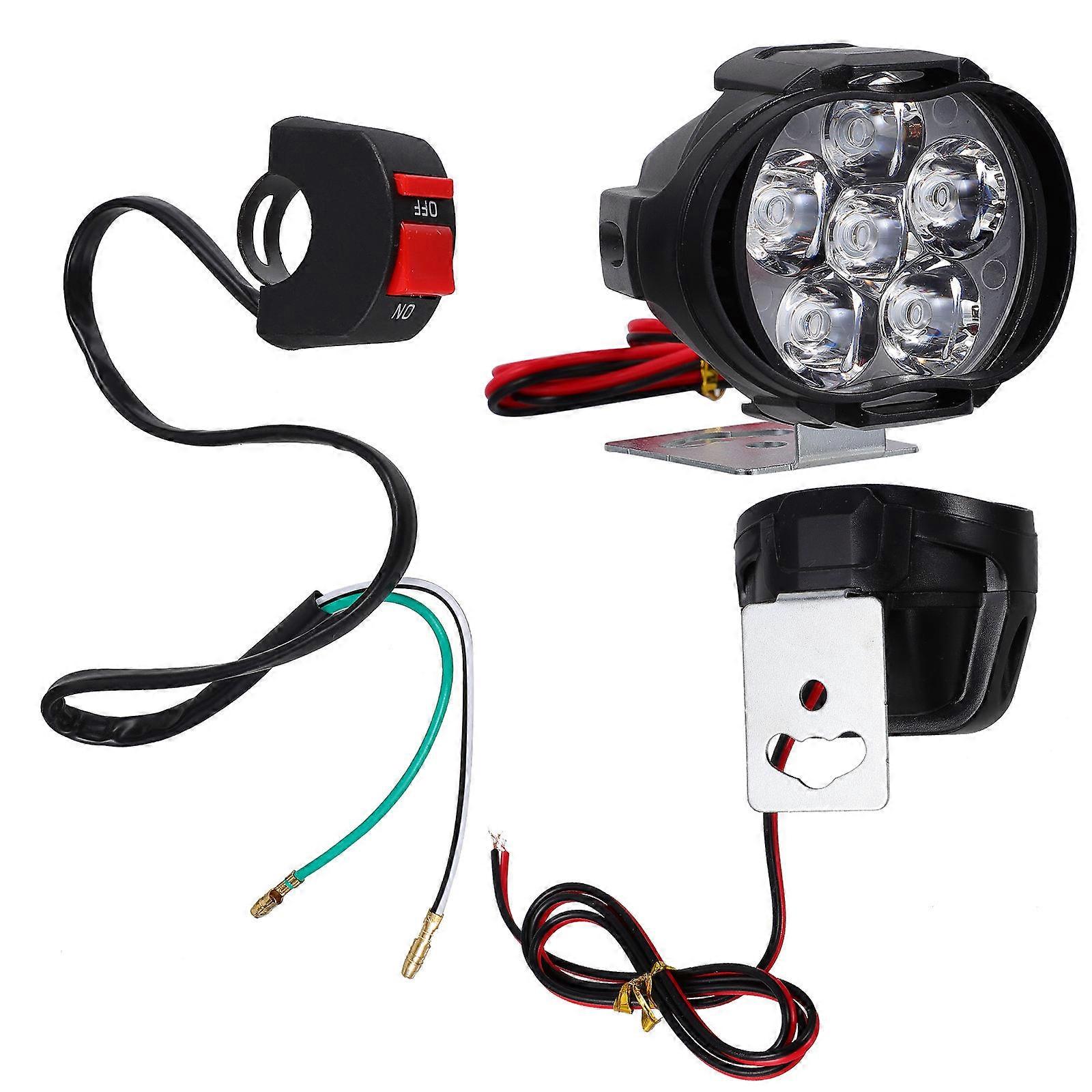 1 Set Spotlight Set for Motorbike Headlight Bulb Kit – High Brightness, Enhanced Night Visibility, Durable & Energy Efficient
