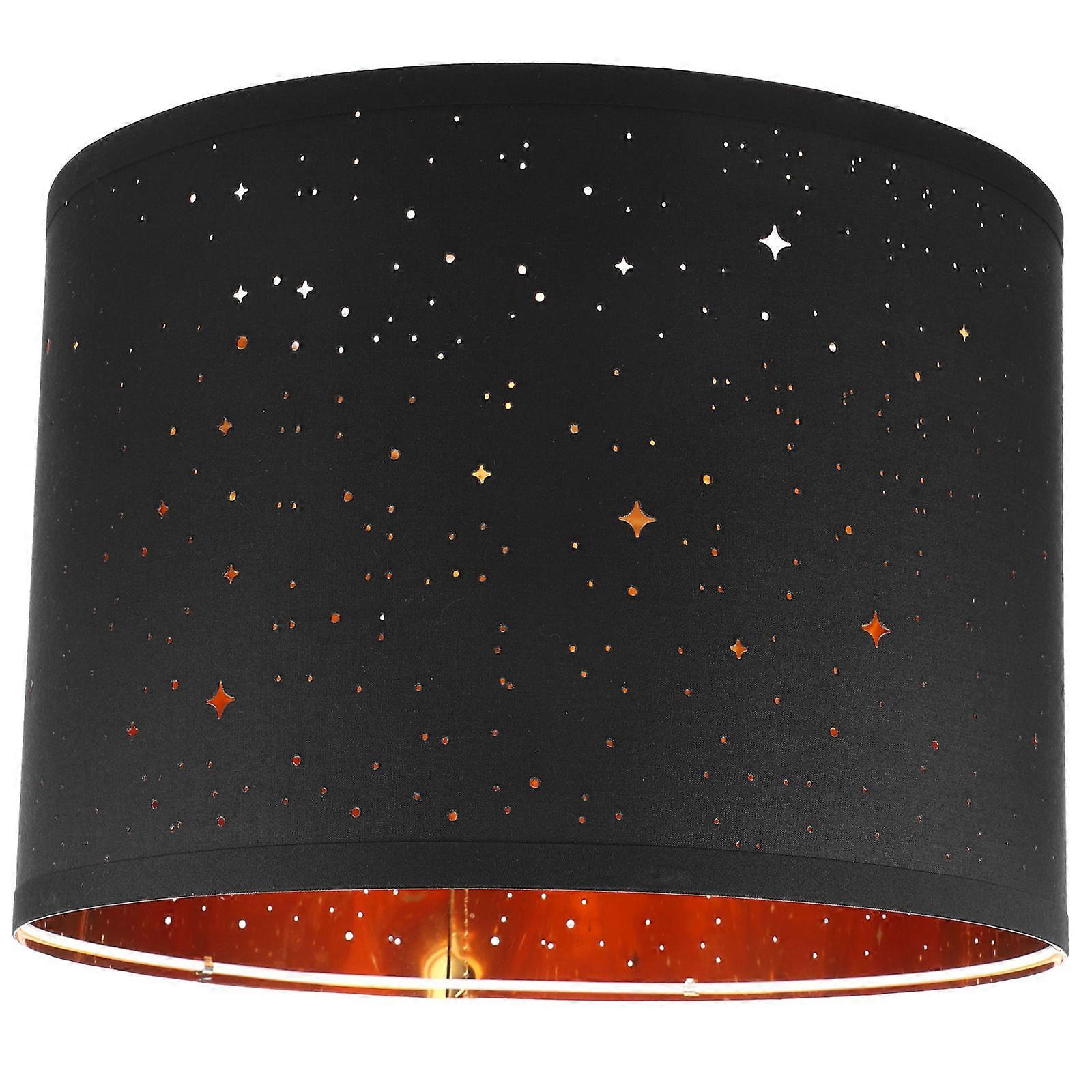 Fabric Lamp Shade Simple Lampshade For Ceiling Lights 33x33x24cm Study Library Use 1Pack