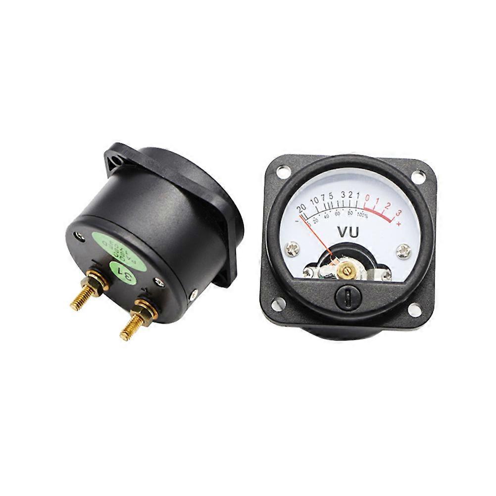 Decibel Meter Sound Level Reader VU Meter Head Hobbyists 4.80X4.80X3.60cm 1Set
