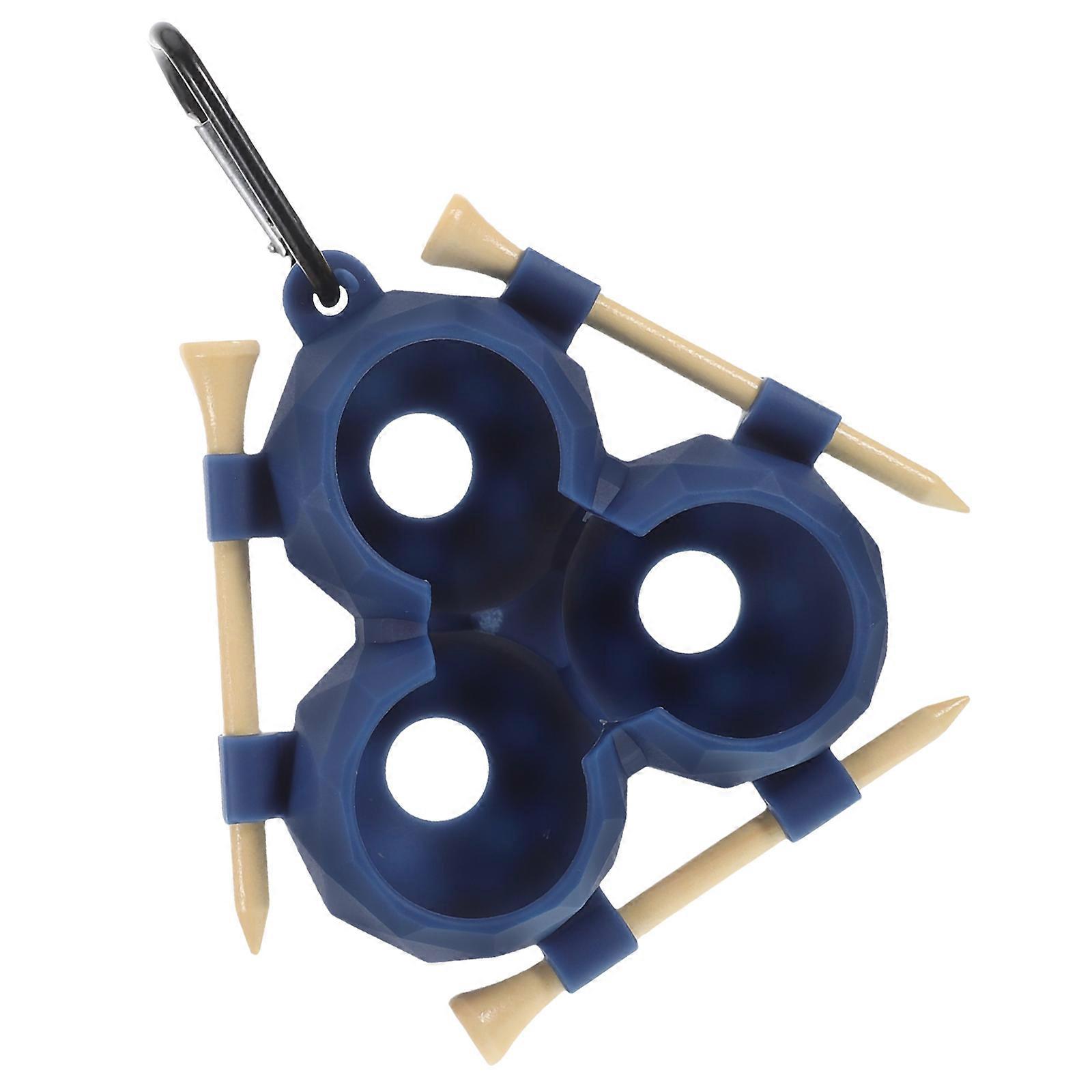 Silicone Golf Ball Storage Container Compatible With Golf Practice And Storage Needs Durable Design 3-Pcs