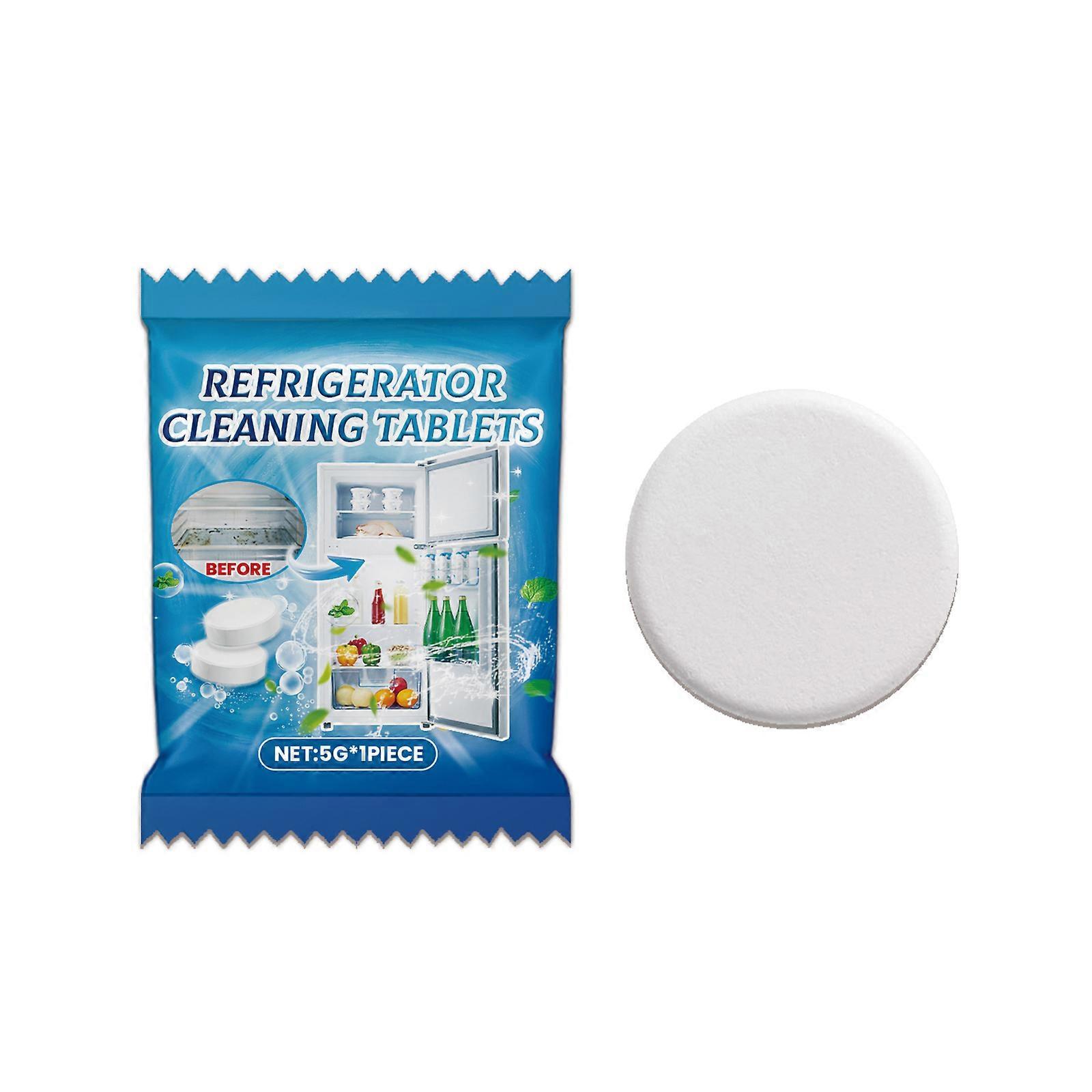 Jakehoe Refrigerator Cleaning Tablets - Deep Clean Freezer, Descale & Deodorize Effervescent Tablets