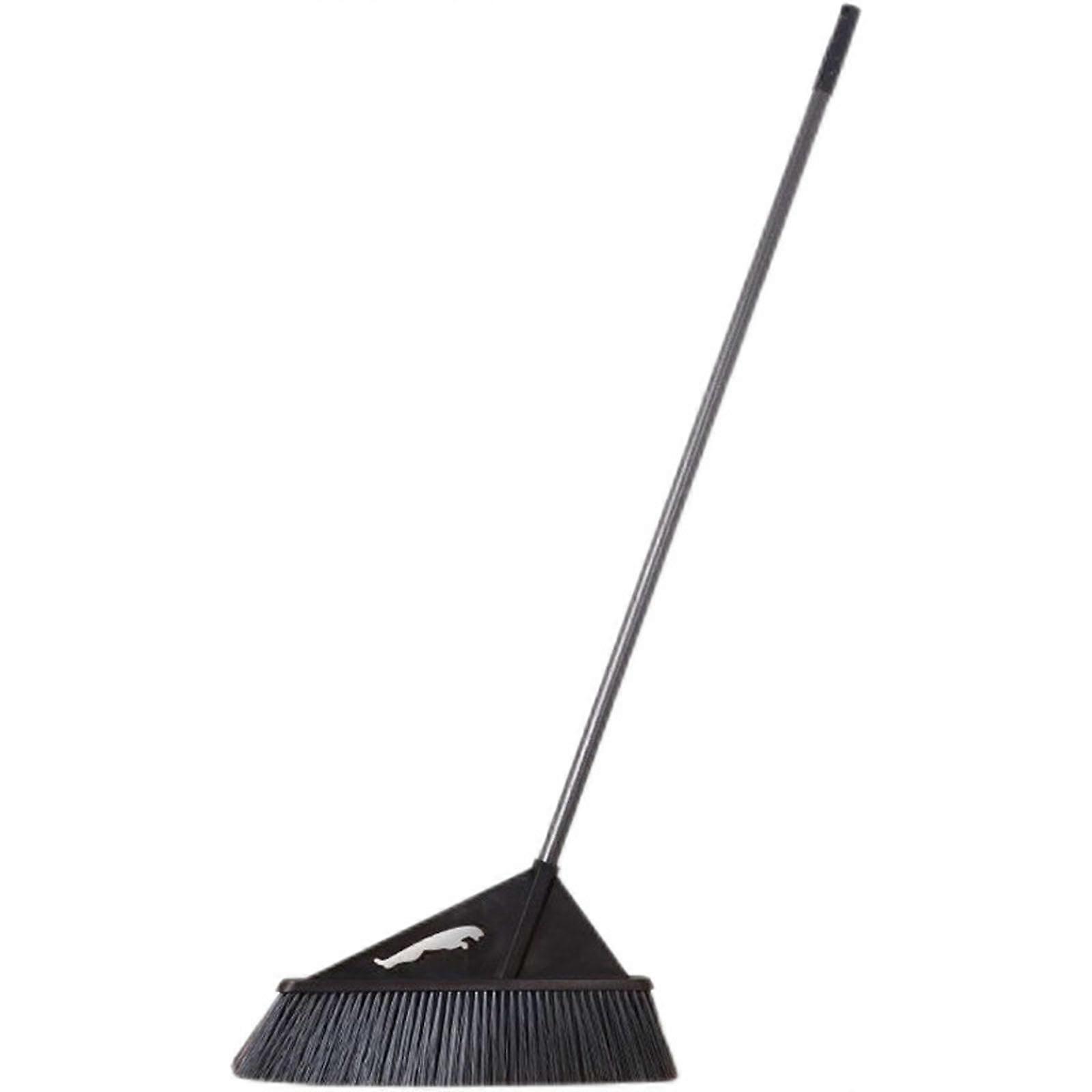 Soft Indoor Broom Wave Broom Sweeping Brush Angled Soft Bristle Corn Broom Floor Brush For Home