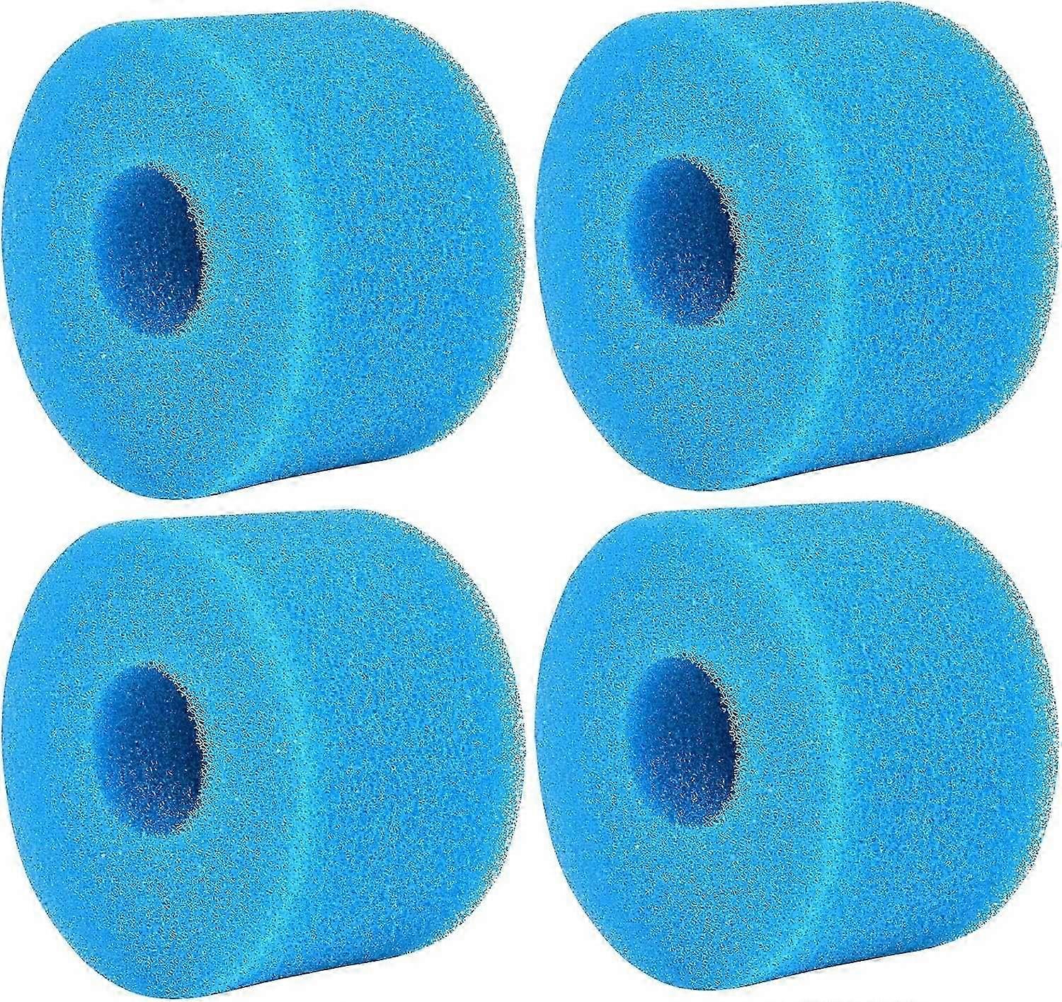 8-Pack Reusable Foam Filter Sponges - Washable Cartridge for Pool Filtration System - High-Quality Filter Media