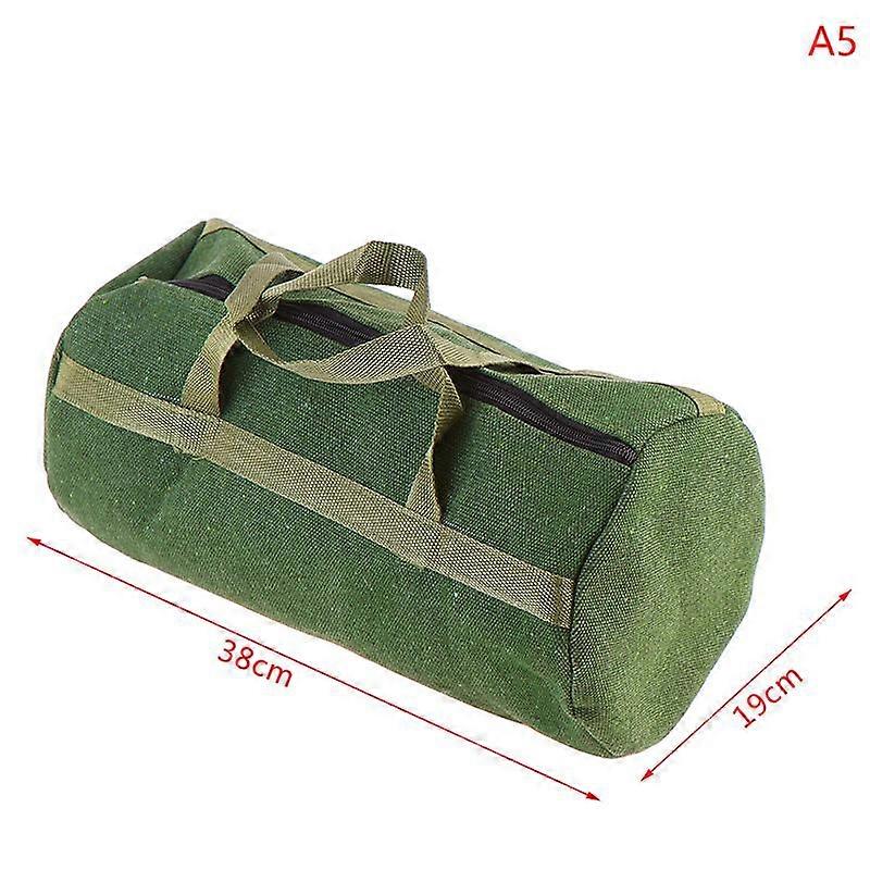 Durable Thicker Canvas Tool Pouch For Electrical Tool Storage Organizer