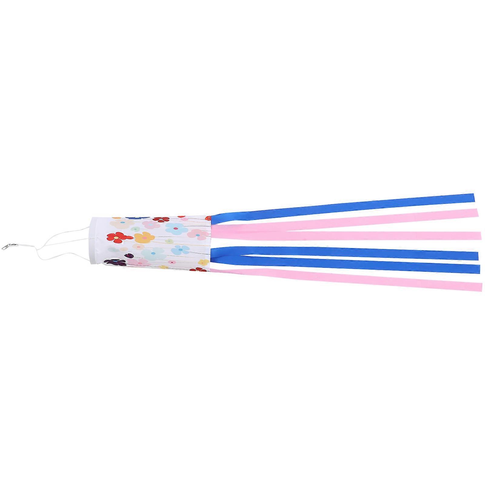 Decorative Windsock Hanging Flag Garden Windsock Decoration Polyester Material Wind Direction Indicator 1Set