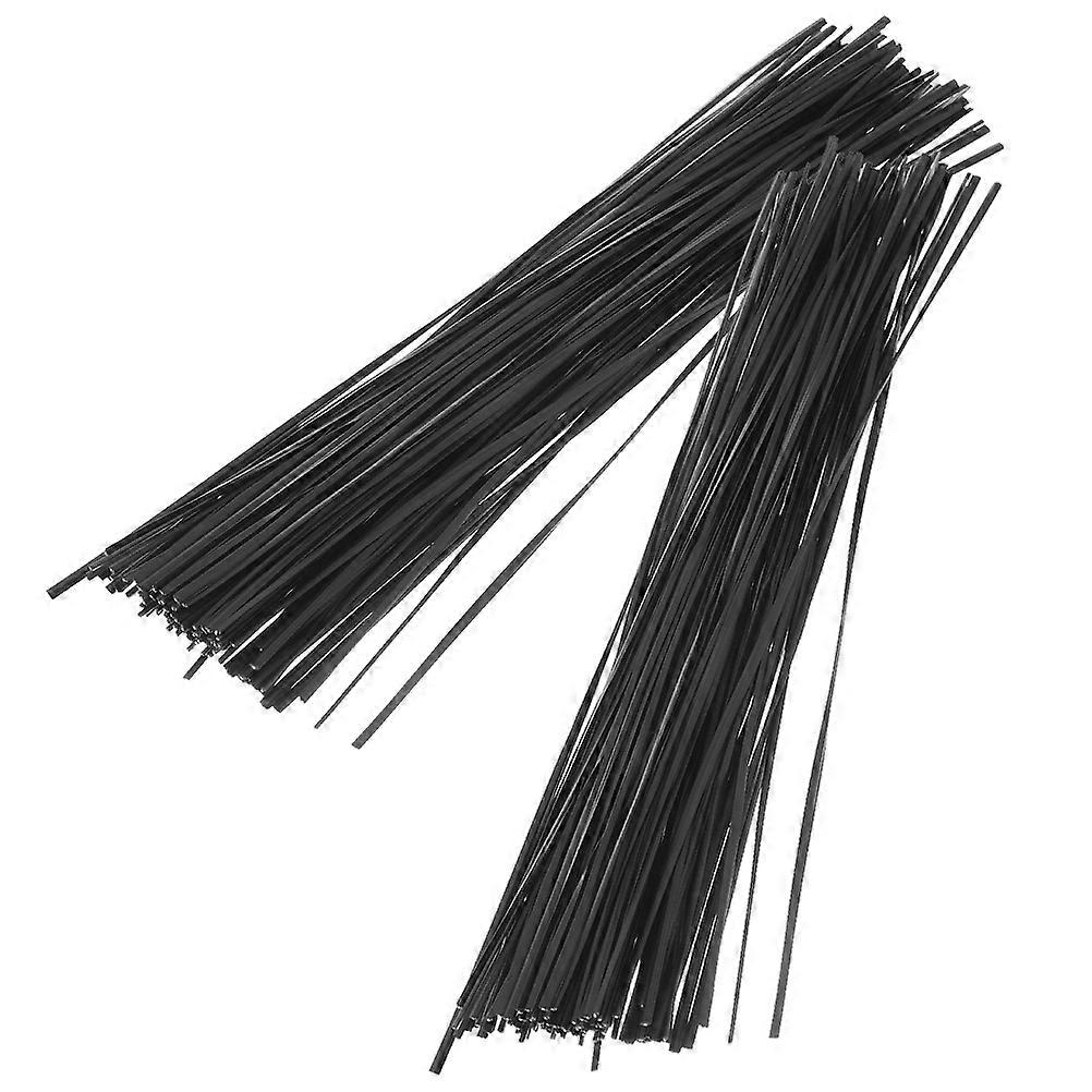 Reusable Ties 1000Pcs Black Wire Ties Suitable For Label Attaching In Office And On The Go