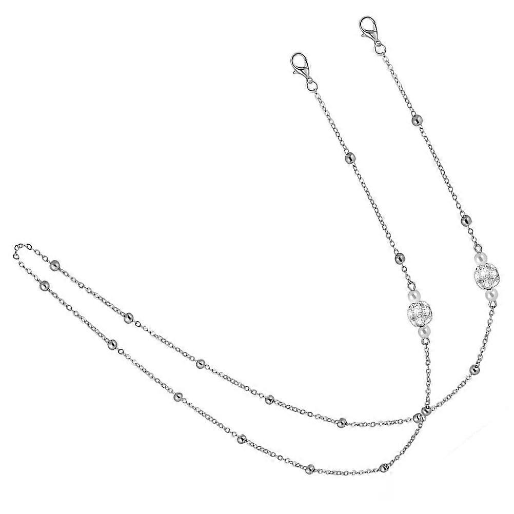 Non-Slip Mask Hanging Chain For Women Featuring Gold-Plated And Durable Alloy Material 1Pc
