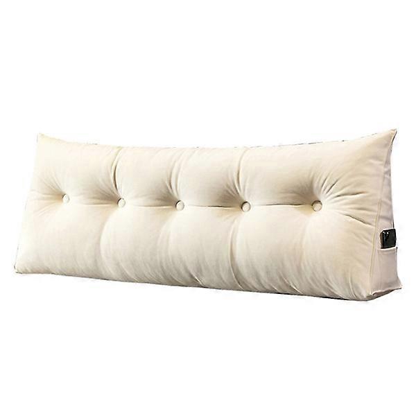 Backrest cushion for bed and sofa, removable cover, 60 x 50 x 20 cm