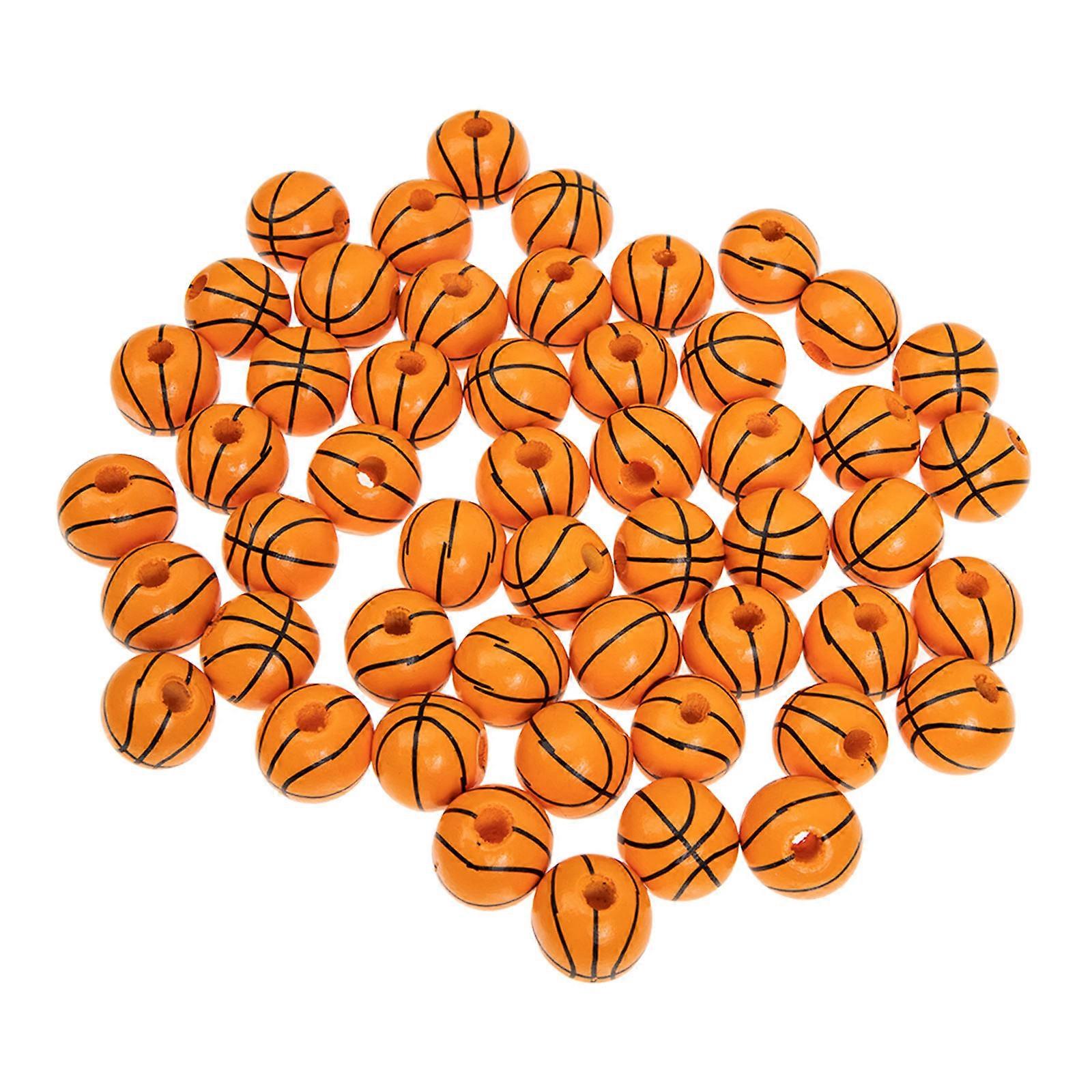 DIY Chocolate Plastic Beads for Decor Simple Use and Wide Application 50pcs