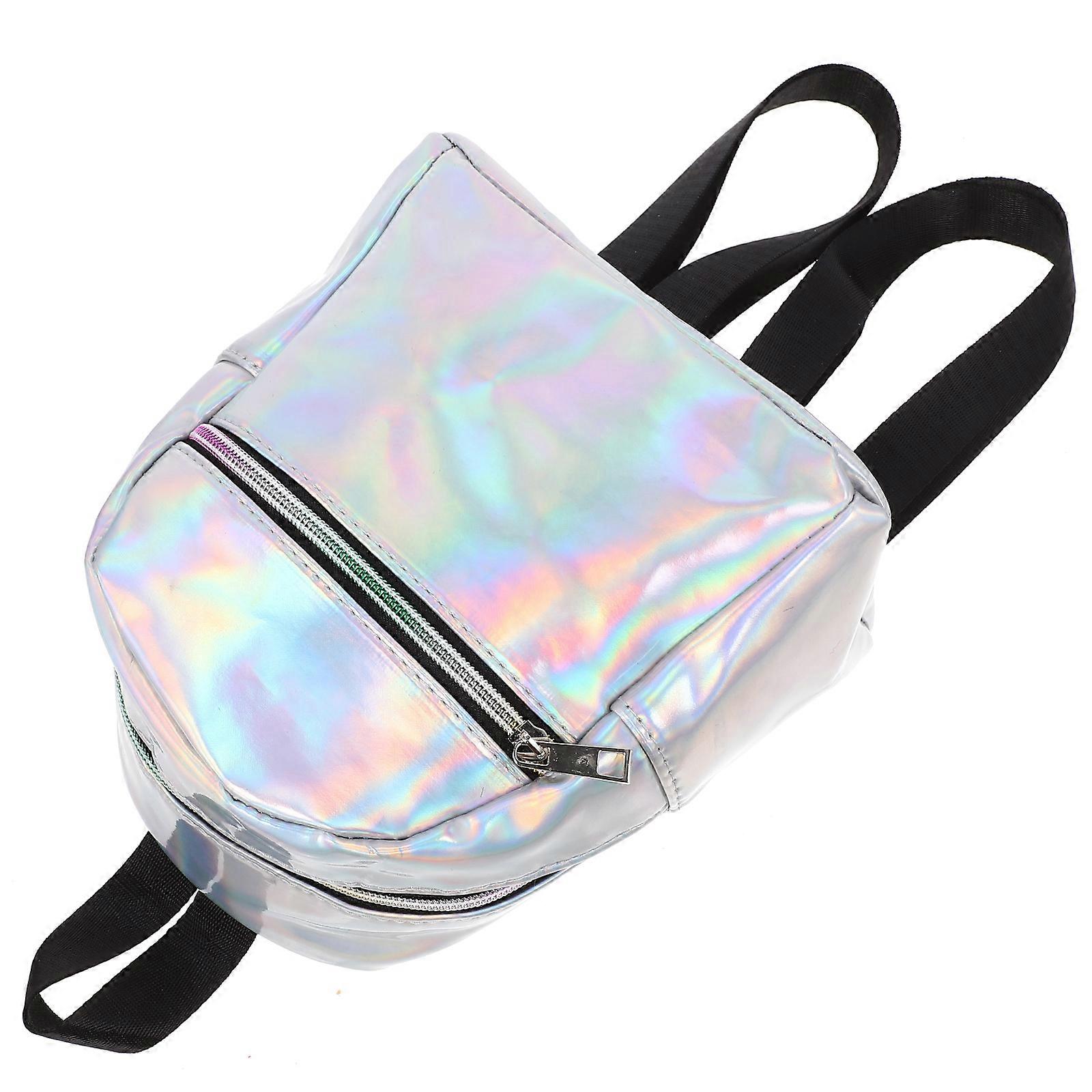 White Women Shoulder Bag with Pearl Pattern and Stylish Shape Design for Summer Casual Use Made of Polyester