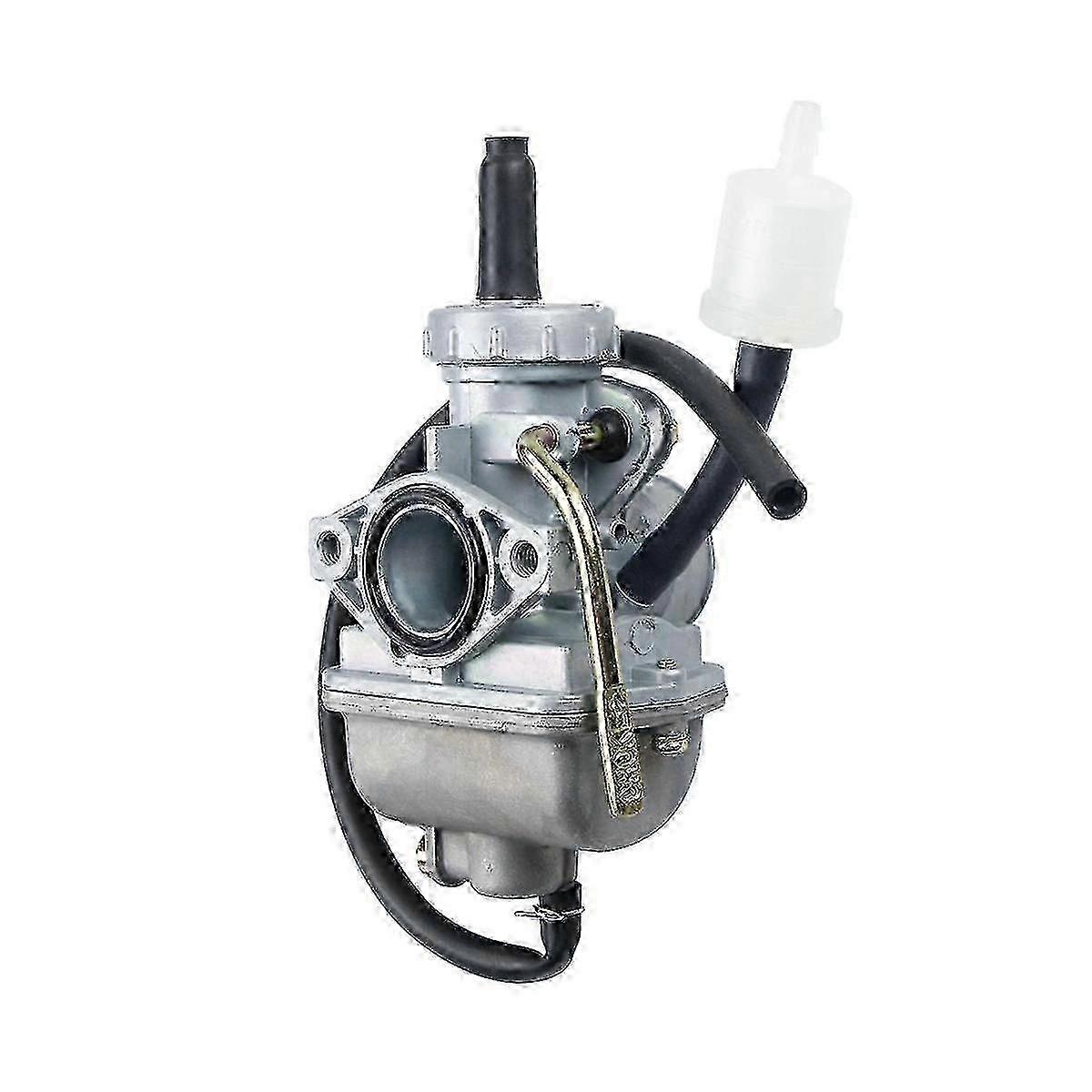 Carburetor for 49cc-125cc ATV flat suction plunger type