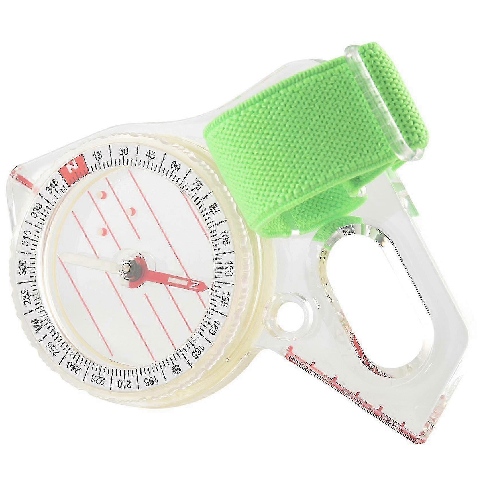 Portable compass for map reading - Thumb design for outdoor navigation