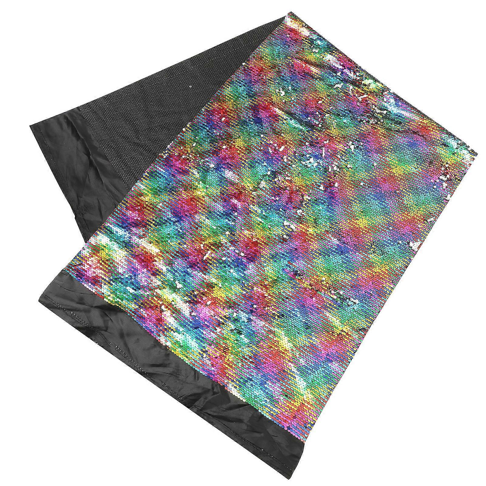 Sequin Fabric for Sewing Crafts and DIY Projects Multi Functional Polyester Material