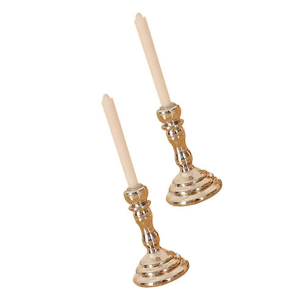 Here's a refined and engaging product description for your **2pcs Miniature Candle Decor**:

 

**2pcs Miniature Candle Decor – Decorative Candles