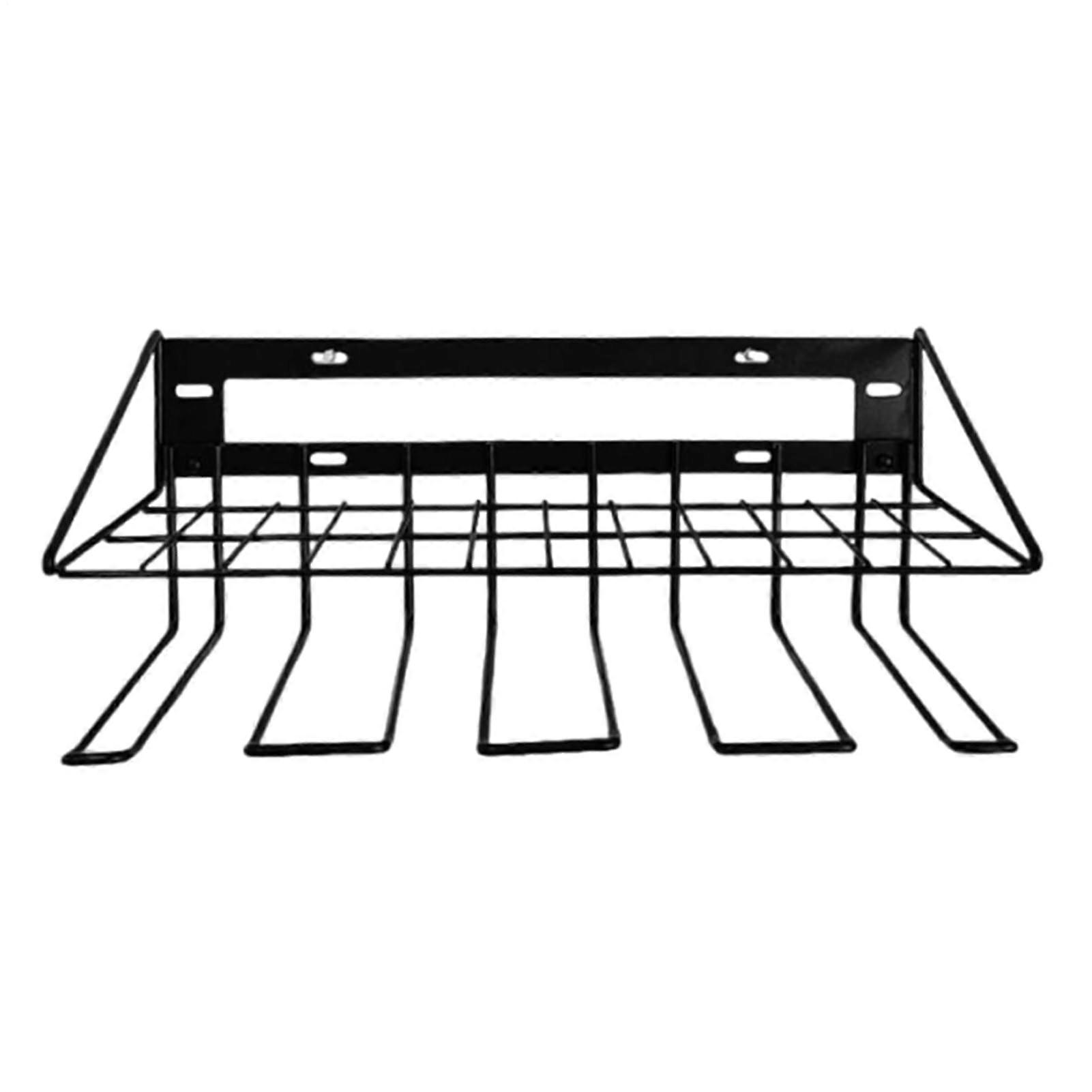 WallMounted Tool Organizer, Tool Shelf, Wall Mount, Metal Shelf for Drill Holders, Storage, Organization for Workshop, Garage, Shed