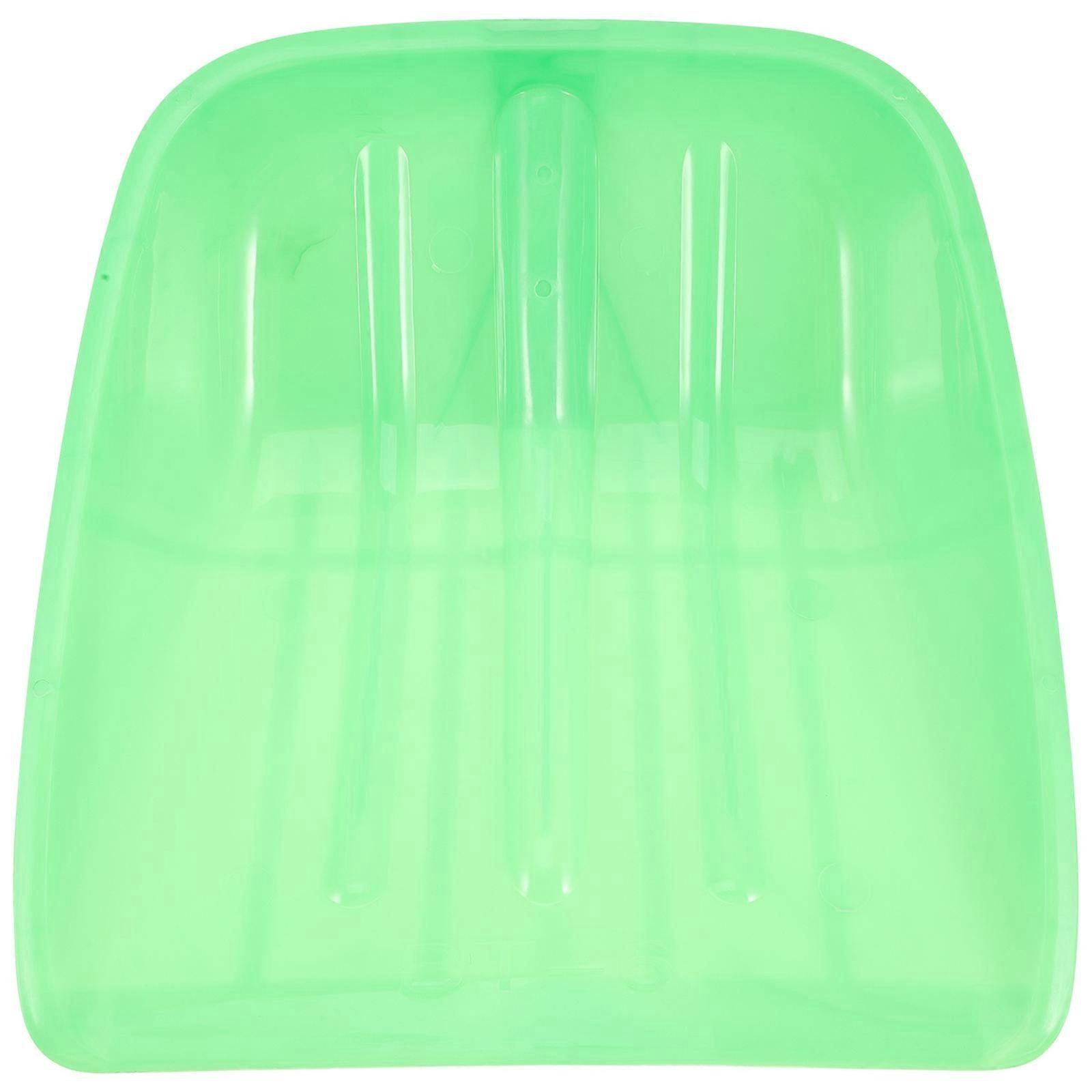 Green Plastic Snow for Outdoor Use Durable and Portable with Creative Design 12.5 inches
