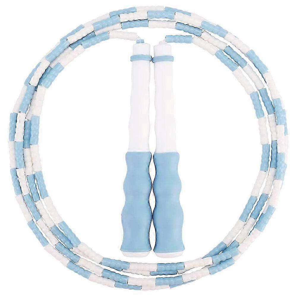 Durable Beaded Kids Exercise Jump Rope - Segmented Skipping Rope for Outdoor Fun & Active Play - Shatterproof Design