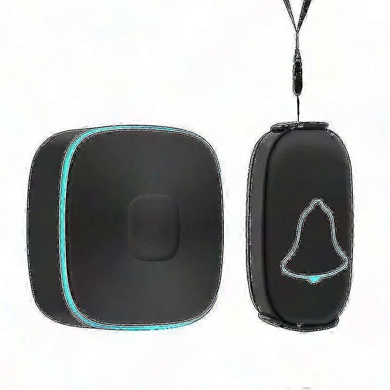 Nødklokke til ældre og patienter - Trådløs sengedørklokke til hjemmehjælp Opkald