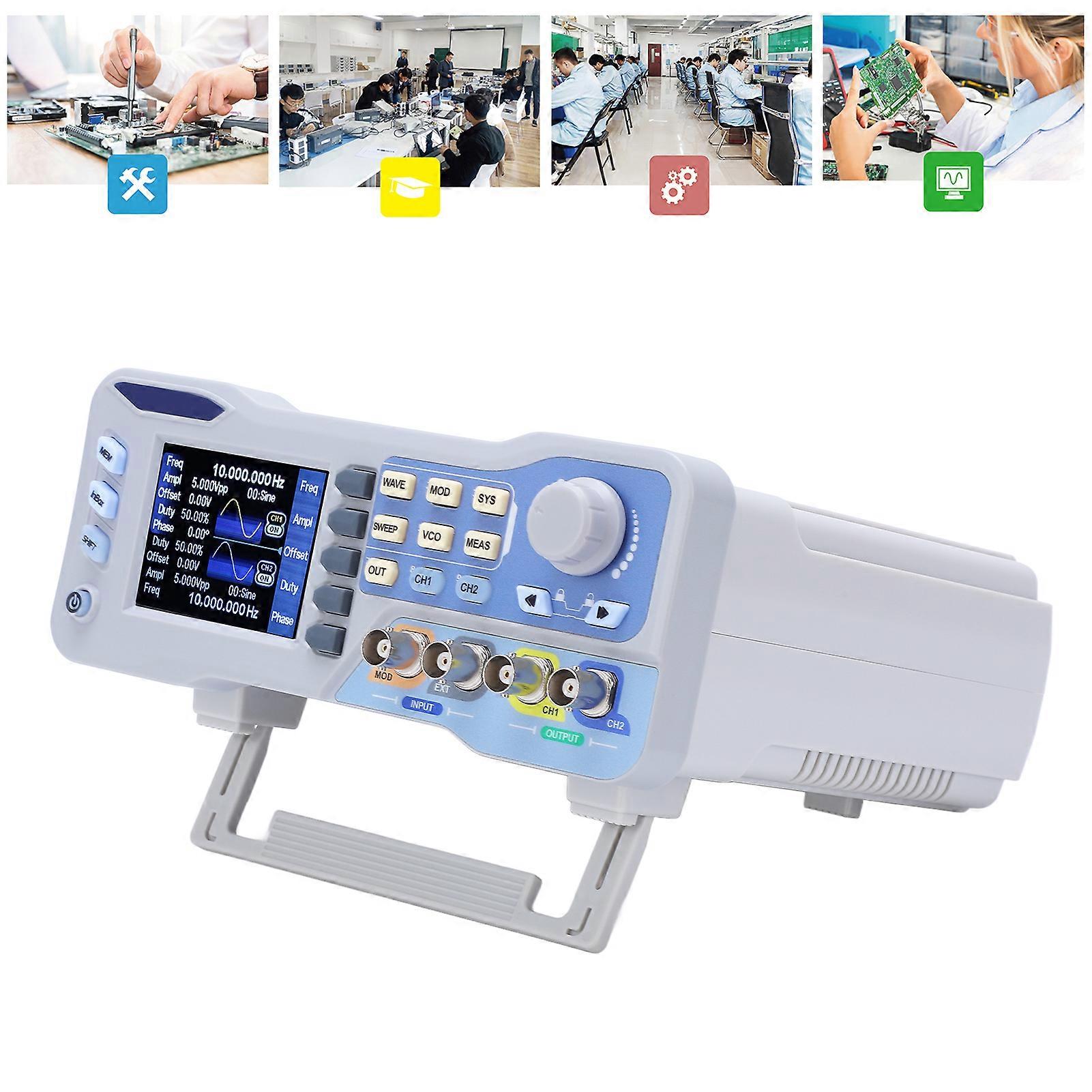 Signal Generator High Accuracy Dual Channel Arbitrary Waveform Function Generator