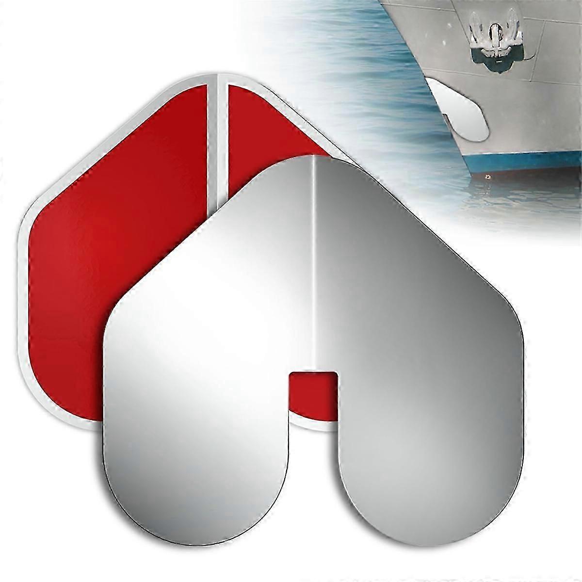 2 stk Rustfritt Stål BowGuard for Båter BoatBow Protector