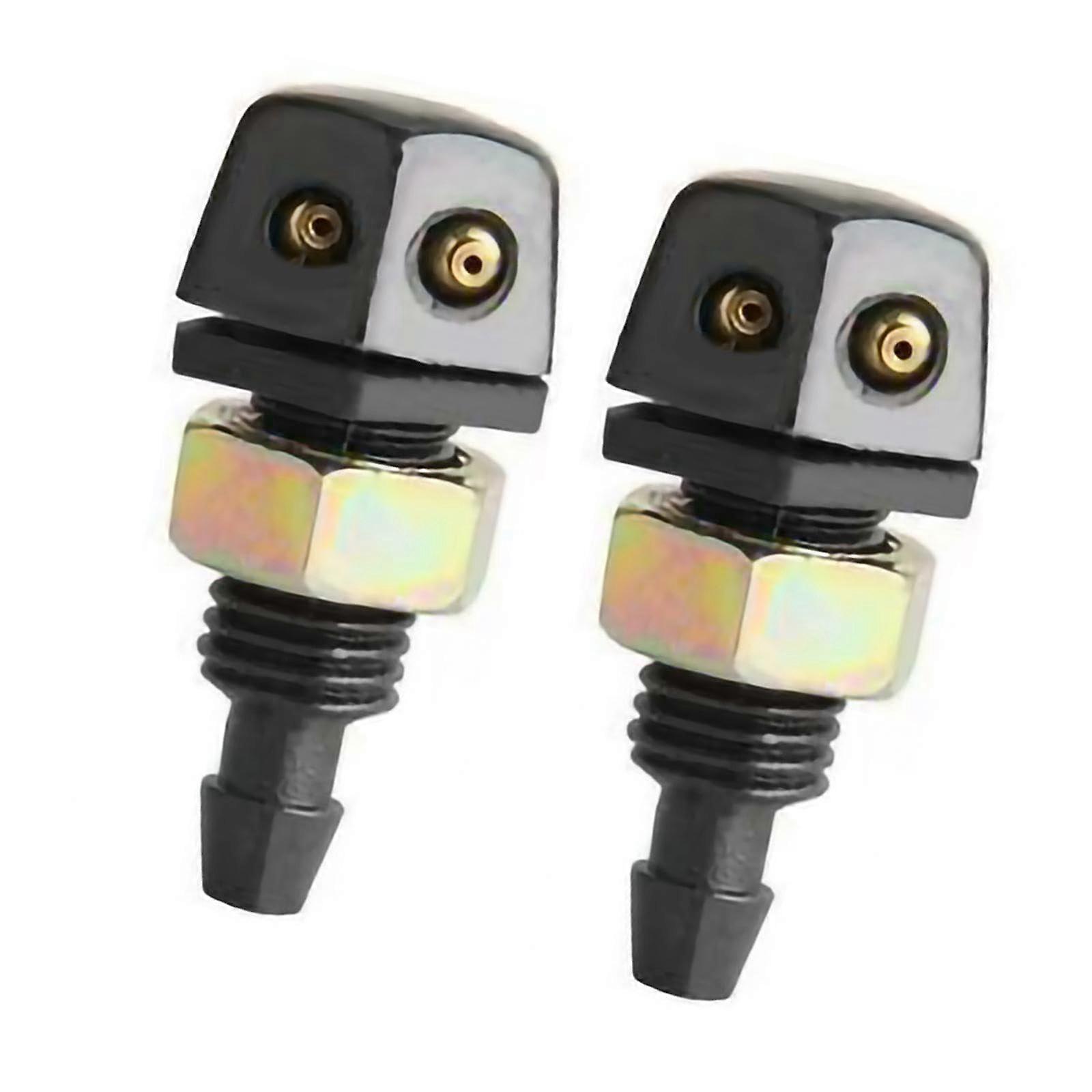 2Pcs Generic Windshield Washer Nozzles Replacement  Performance Practical Wiper Sprayers