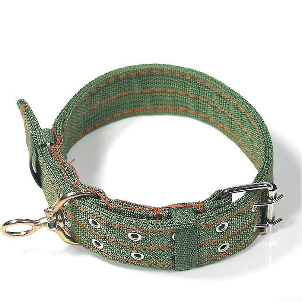 Reliable Cow Collar with Metal Buckle and Soft Canvas, Medium Size for Livestock Control and Management