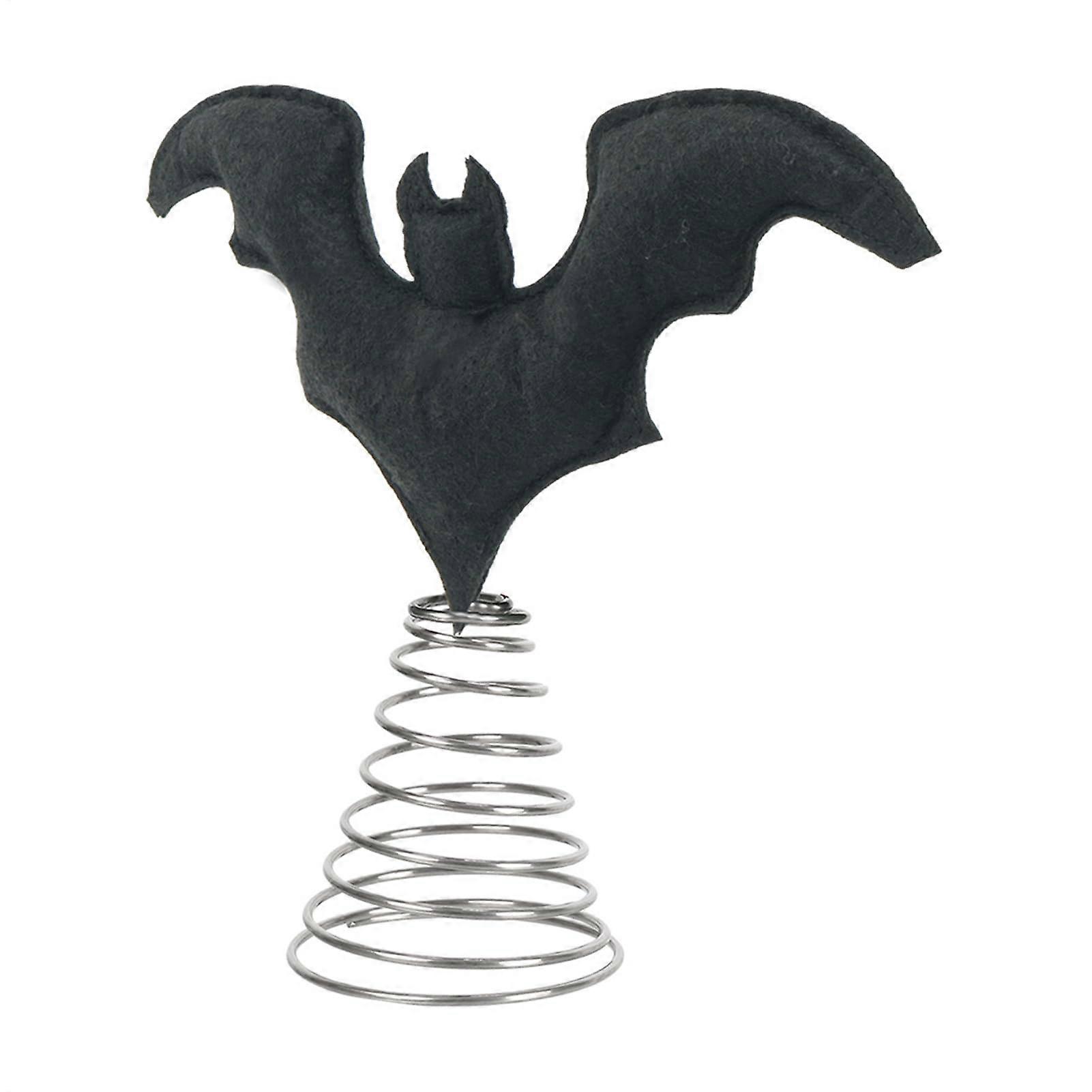 Halloween Tree Topper Bat Ornament For Fireplace Mantel Window Front Door Porch Holiday Display