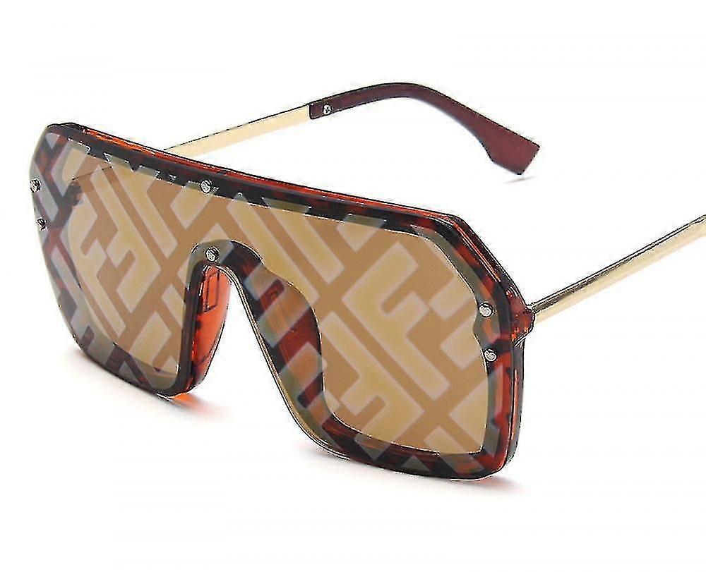 Oversized Gradient Lens Sunglasses