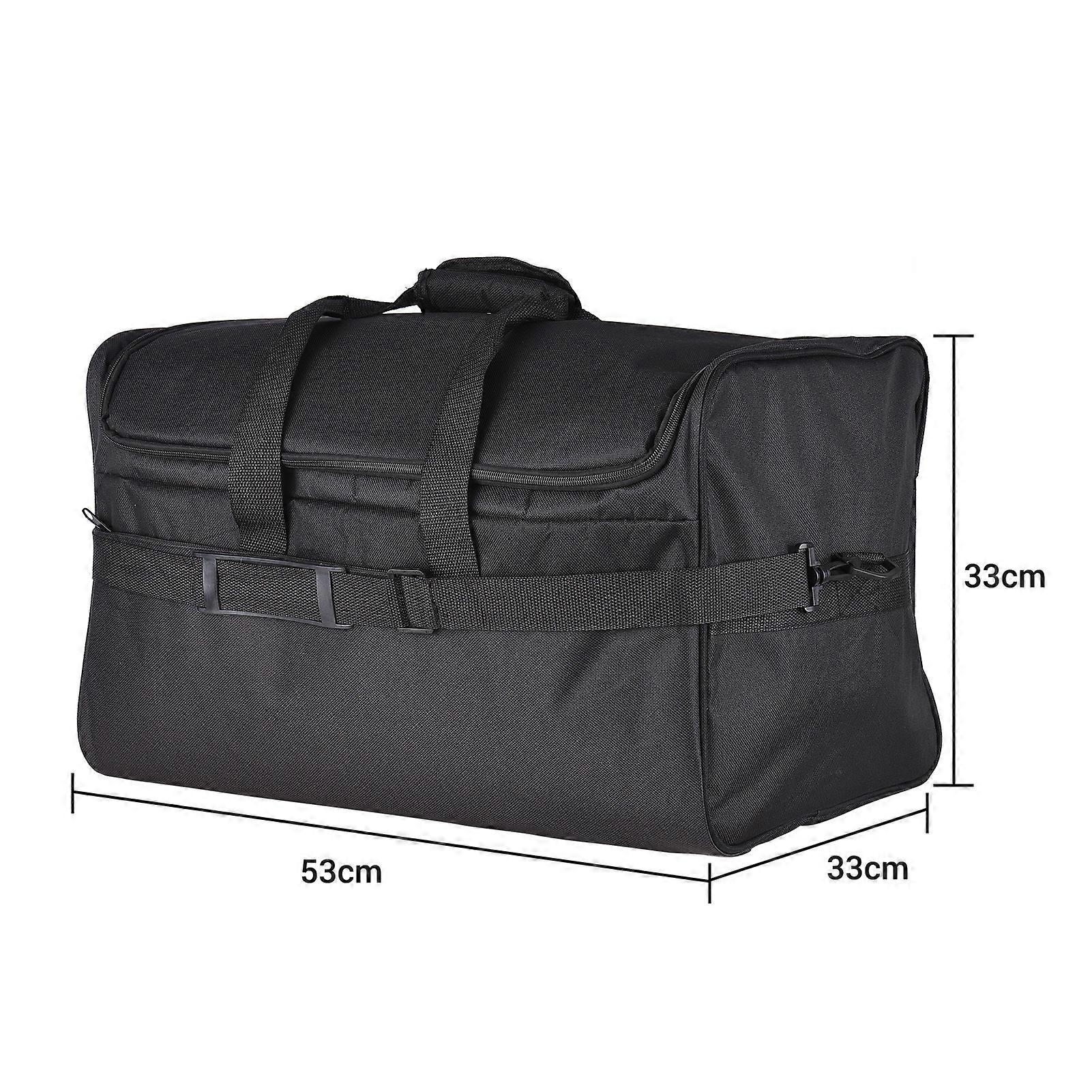 Portable Cajon Box Drum Bag Thickened 600D Cloth Drum Bag Percussion Instrument Replacement Accessory with Adjustable Straps Strong Carrying Grip