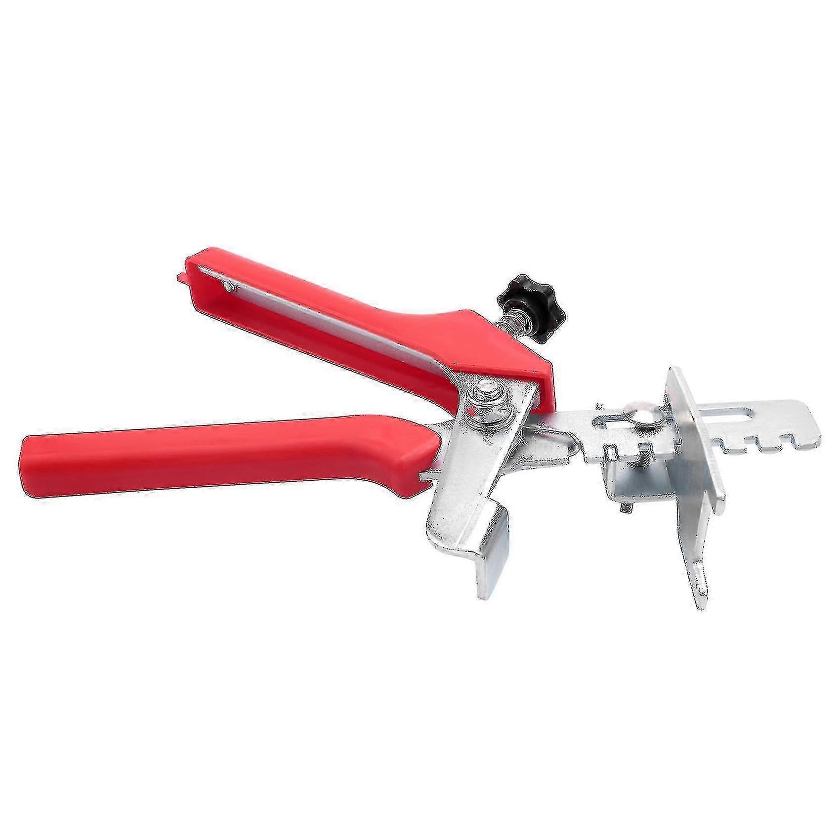 Ceramic Tile Leveling Pliers for Easy Installation - Red Tool for Professional & DIY Tile Work
