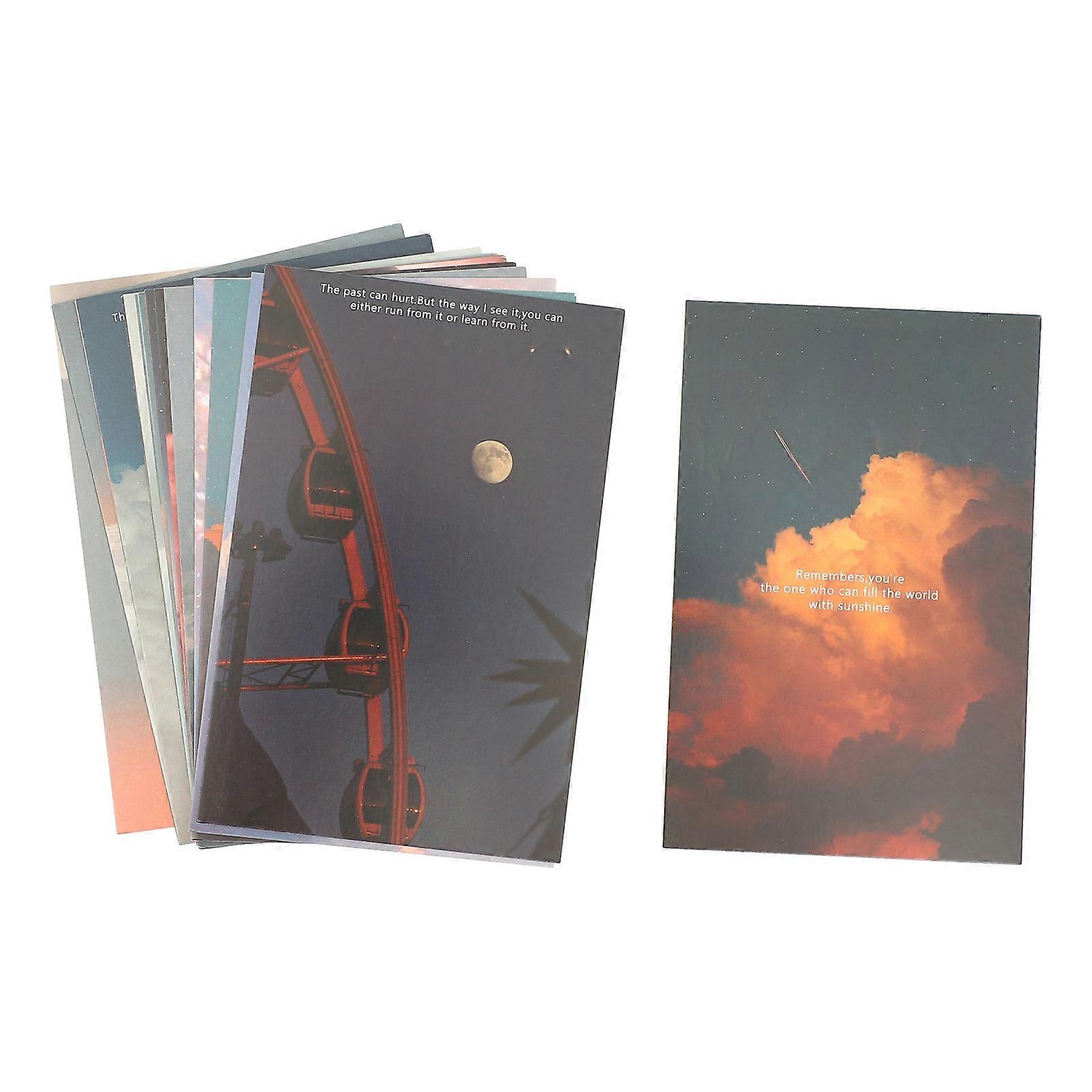 Handmade Greeting Cards Windscapes Greeting Cards Craft Enthusiasts Paper Assorted Color for 30Set