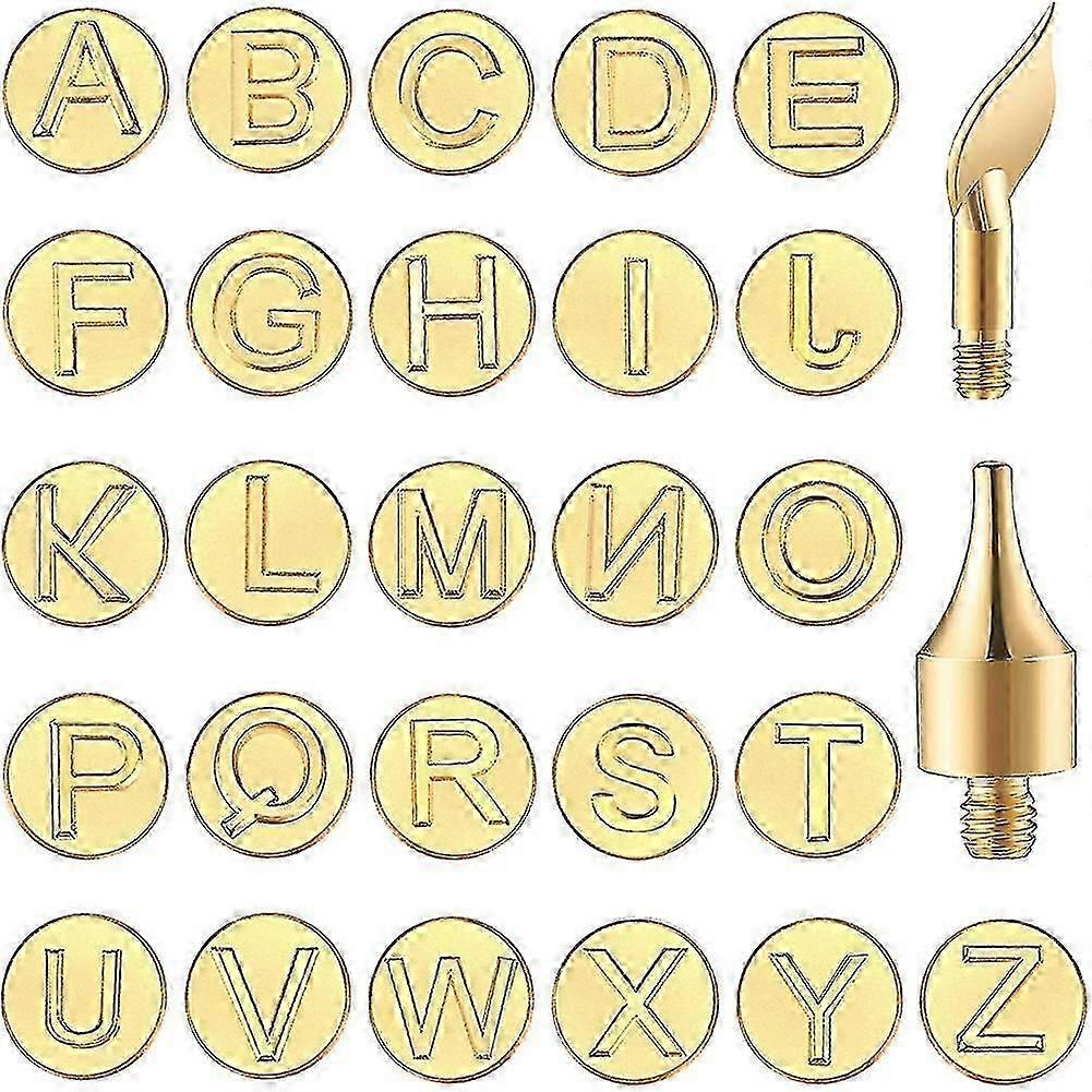 28 Pieces Of Wooden Burning Tip Letters Wooden Burning Tools Personalized Sets,used For Carving Cra