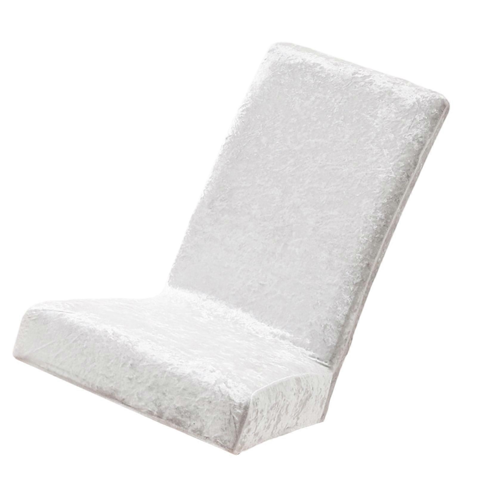 Chair Protectors With Elastics Hemming Dustproof Polyester Fabric Effortlessly Maintenance for Any Room Setting  White