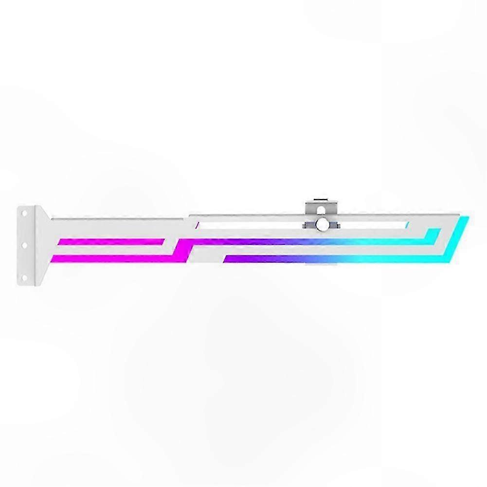 Customizable GPU Support Stand with ARGB Lighting for Graphics Card Holder