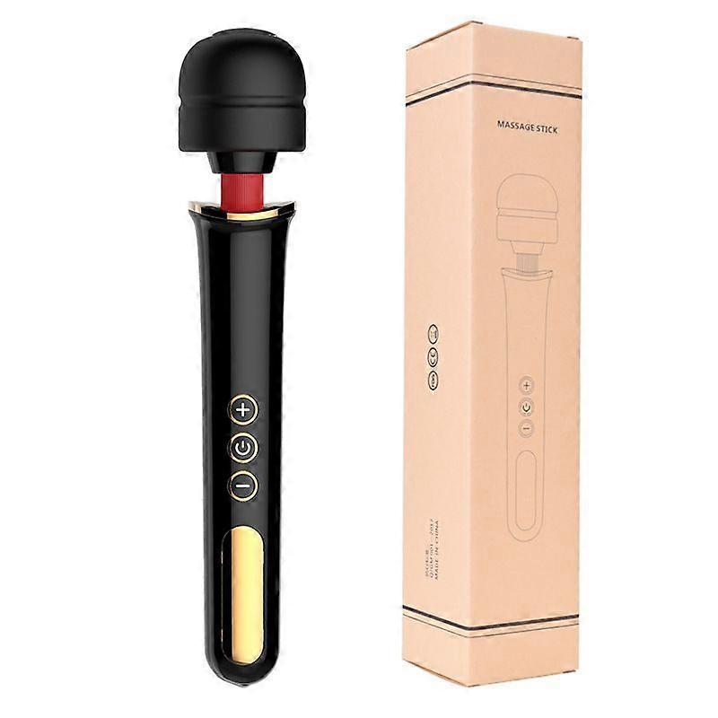 Vibrating stick women's frequency conversion sex products super strong vibration large AV stick rechargeable electric multi-frequency second tide mast