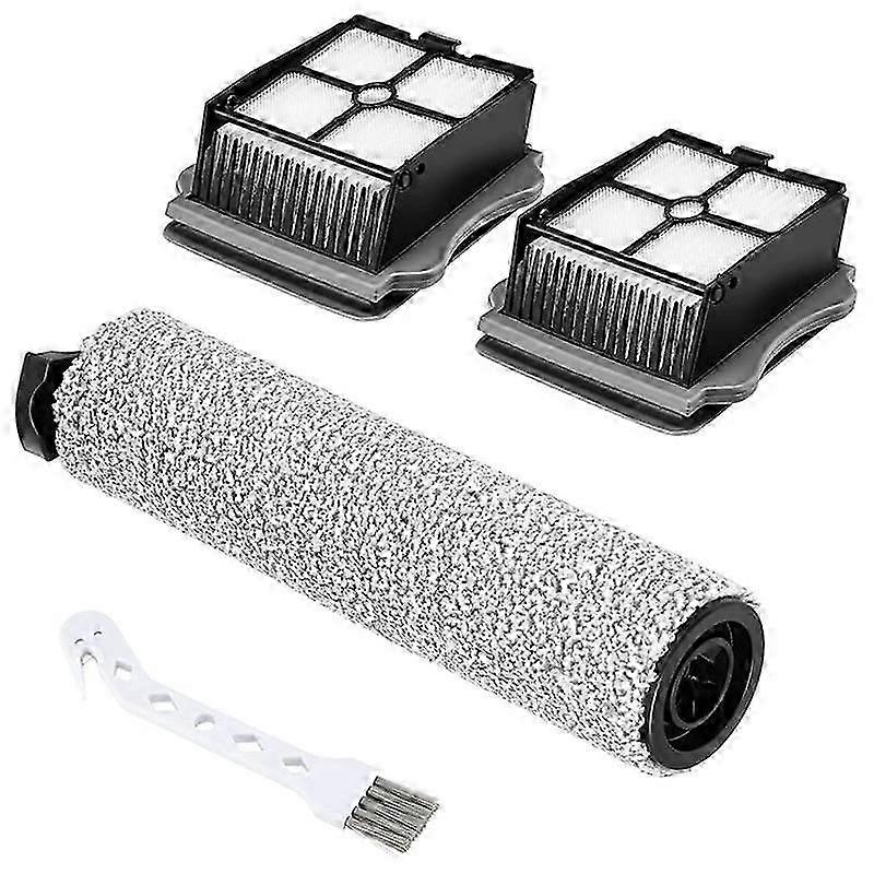 Replacement HEPA Filter and Brush Roller Compatible for IFloor 3 and IFloor One S3 Cordless Wet Dry Vacuum Cleaner