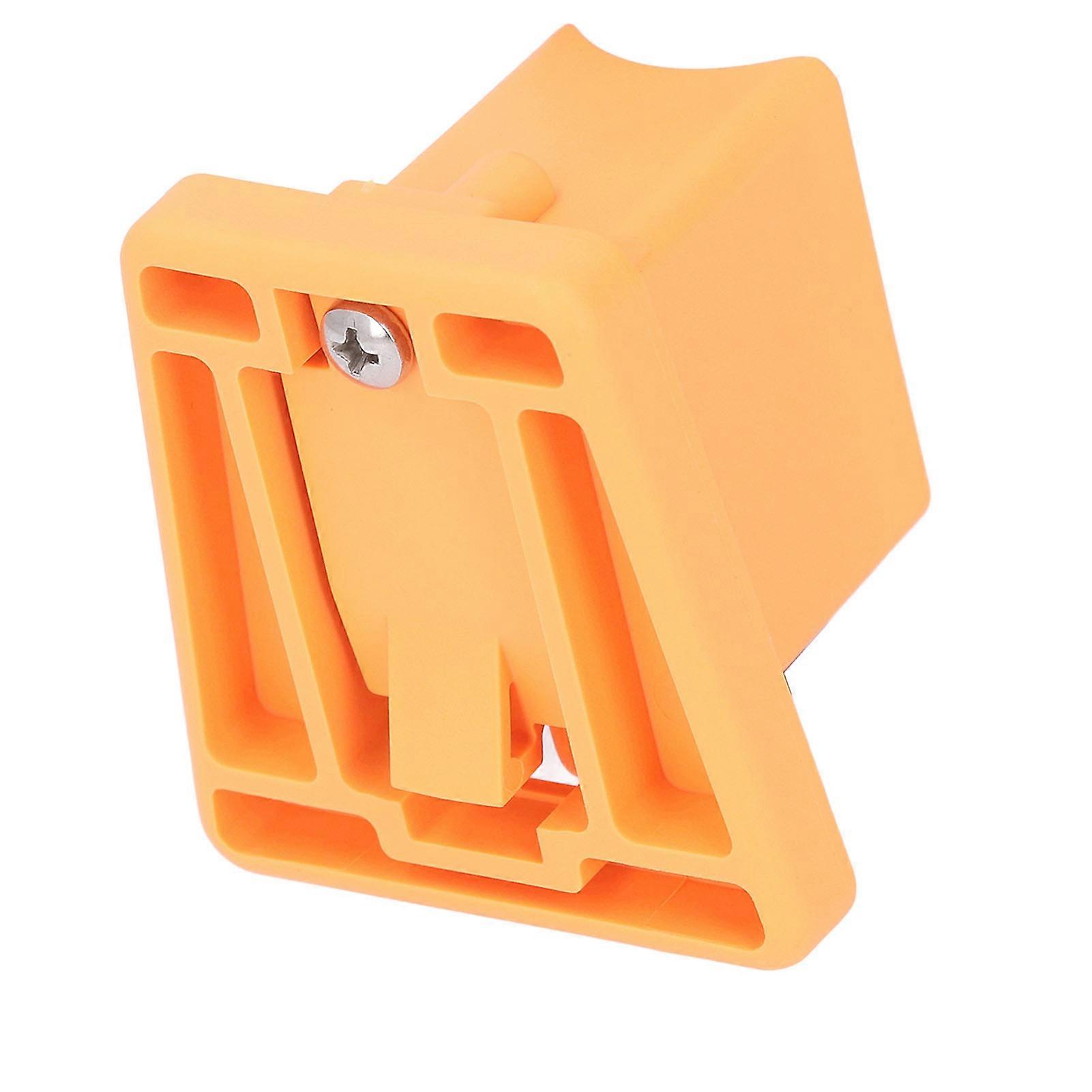Reinforced PA66 Fiberglass Front Carrier Block Adapter Bag Bracket Orange