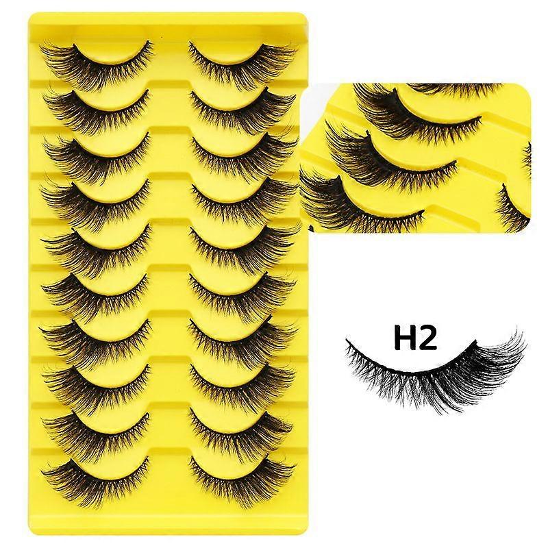 3D Long Thick Falses Eyelashes Artificial Extension Eyelashes for Beginner Professional