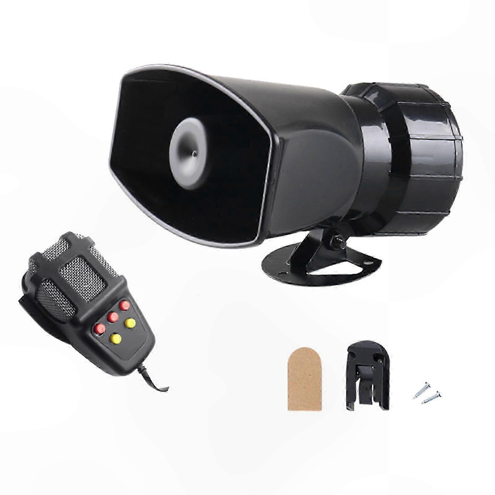 5/7 Tone 20W Emergency Vehicle Siren Alarm System with Loud Speaker Kit