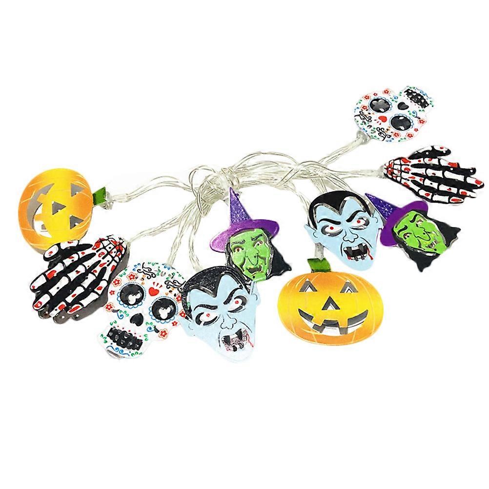 Lights For Halloween 1 Set Assorted Color Outdoor Parties Festival Celebration With Pumpkin Shape
