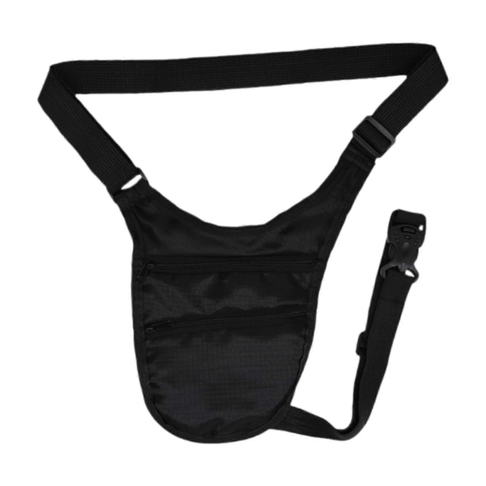 Underarm Bag Concealed Pouch Breathable Chest Strap Multipurpose Close Fitting Pouch