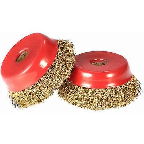 Pack Wire Brushes for Angle Grinder, Rust Removal Wire Brush for Paint