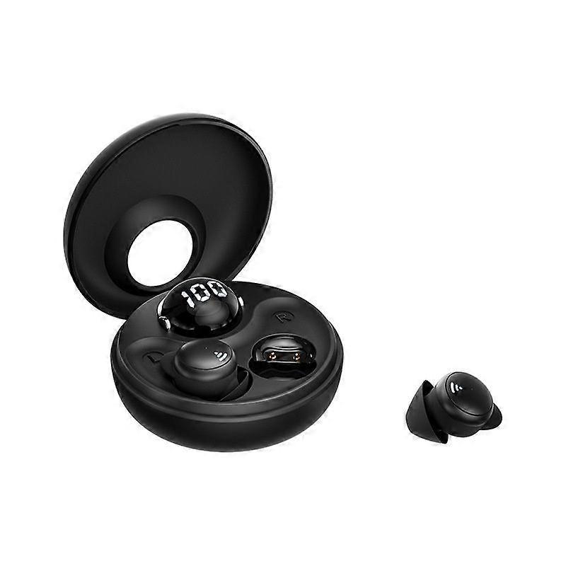 Sleeping earplugs, mini invisible wireless bluetooth 5.3 sleep noise reduction suitable for small ears sleeping, exercise, work(Black)