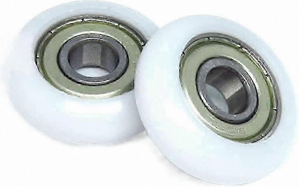 Plastic Wheel Rollers 30mm for Sliding Doors 4 Pack 8x30x10mm Replacement Rollers