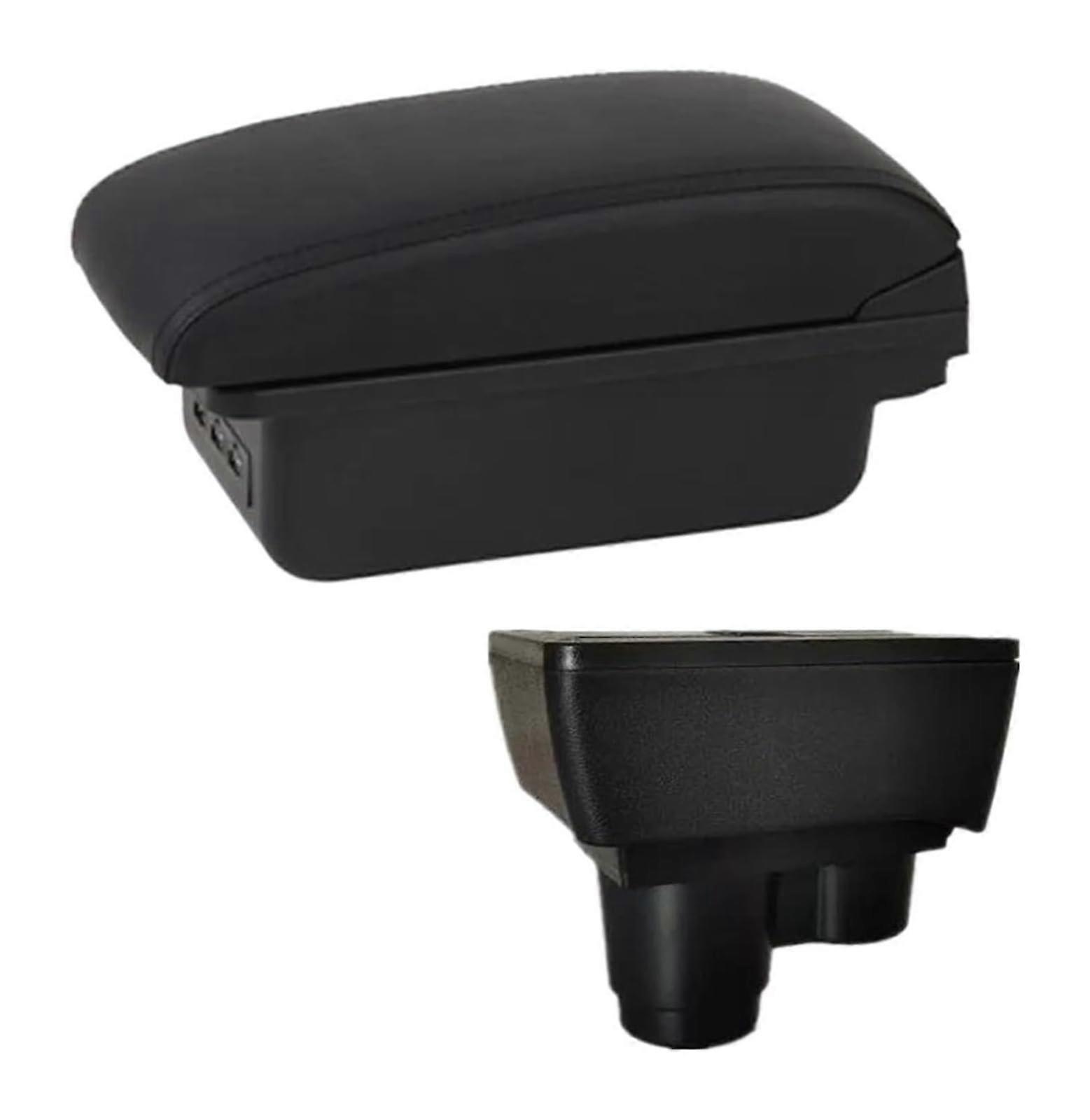 Storage Box For Renault Dacia Duster 2 3 2018-2022 Car Armrest Center Console Storage Box B2 Black Line 3 USB