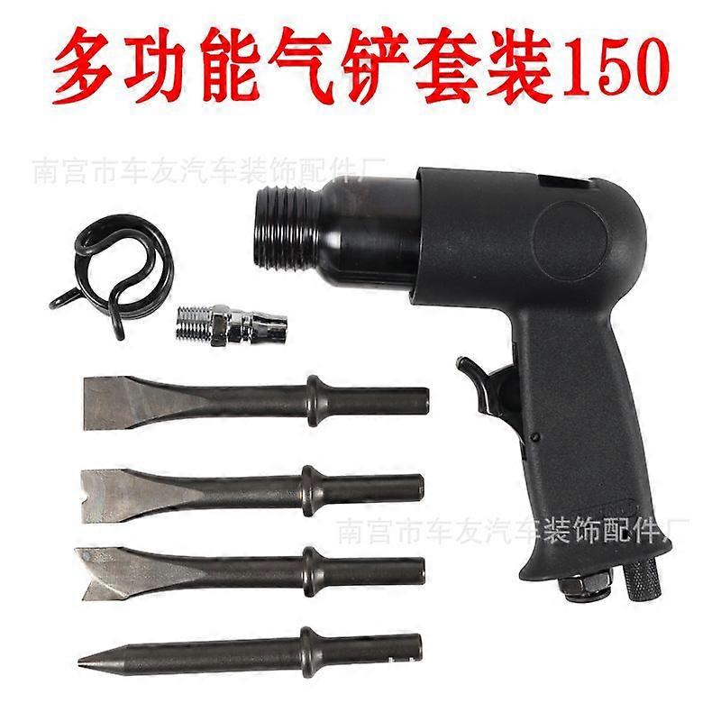 1 Set Air Hammer Kit: Heavy-Duty Pneumatic Chisel Tool - 150mm Air Hammer Tool 4-Chisels For Automotive Brake Pads Rust Removal And Metalwork