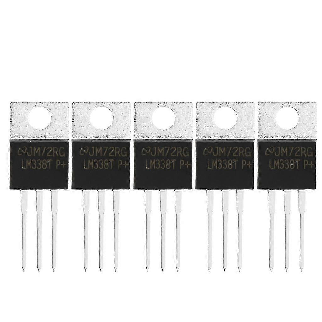 5 قطع LM338T LM338 TO-220 IC منظم الجهد المتكامل القابل للتعديل الحالي العالي