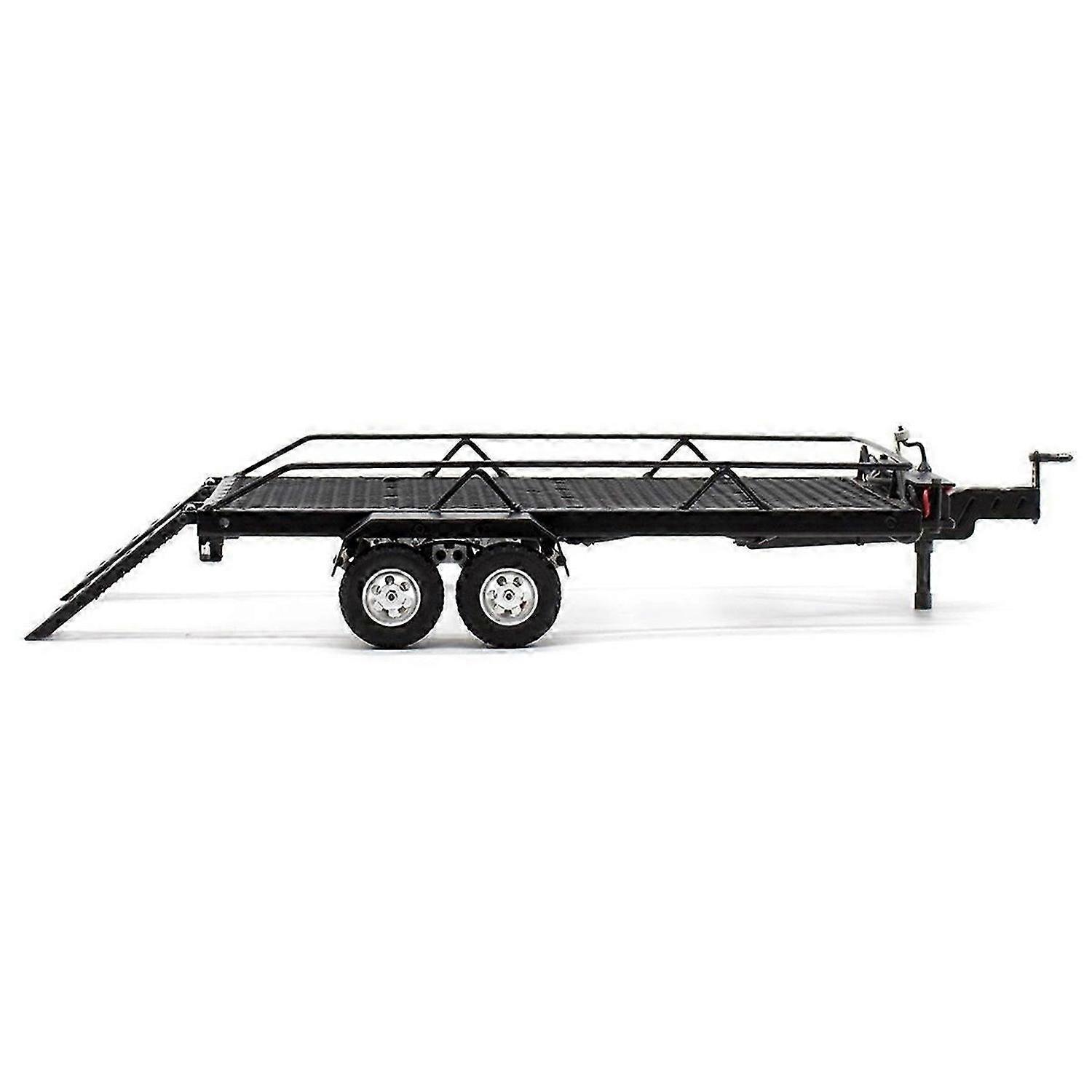 Metal Lifting and Lowering Trailer Frame with Lamp Group Kit for 1/18