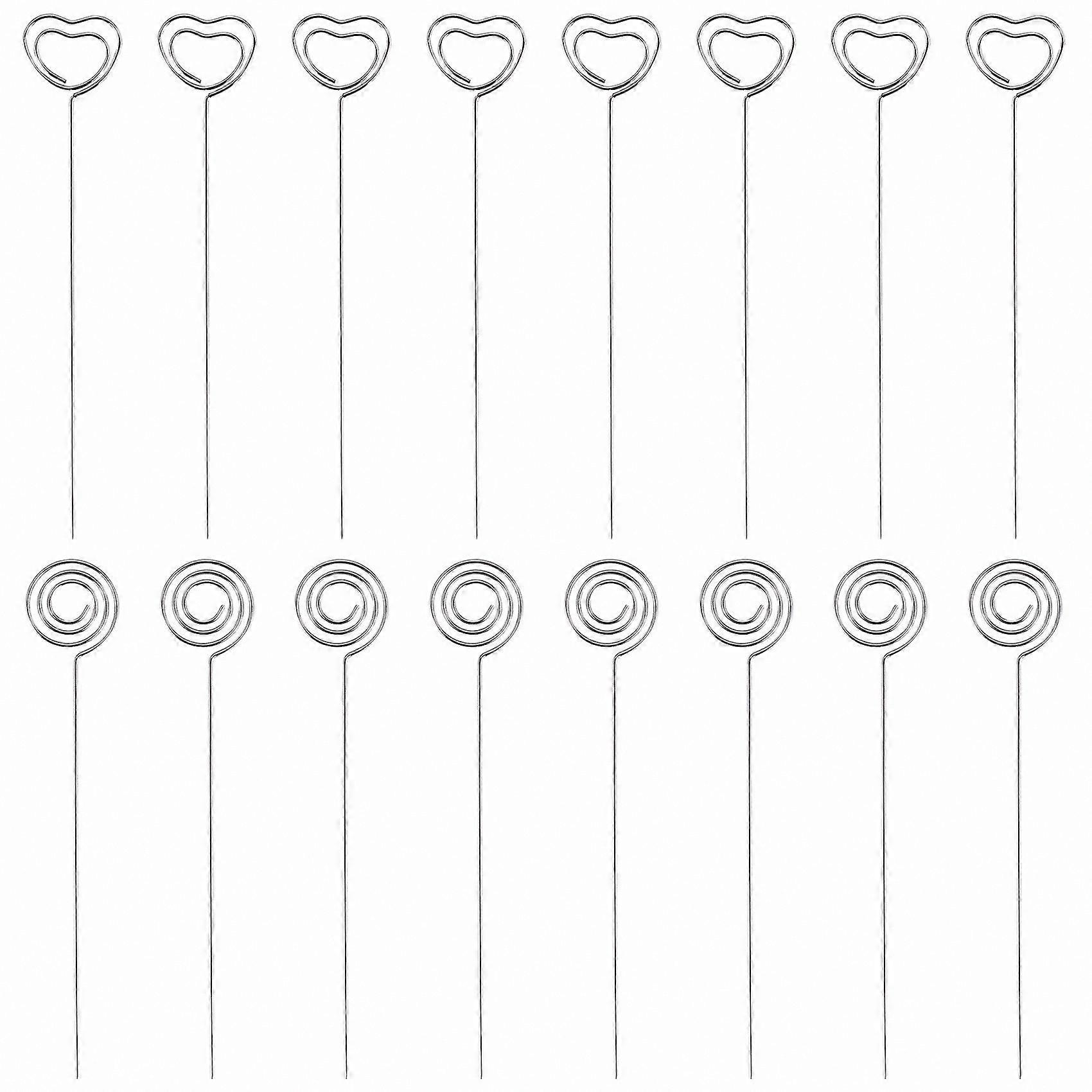 60-Pack Metal Memo Clips for Notes, Cards, Photos, and Table Numbers at Events
