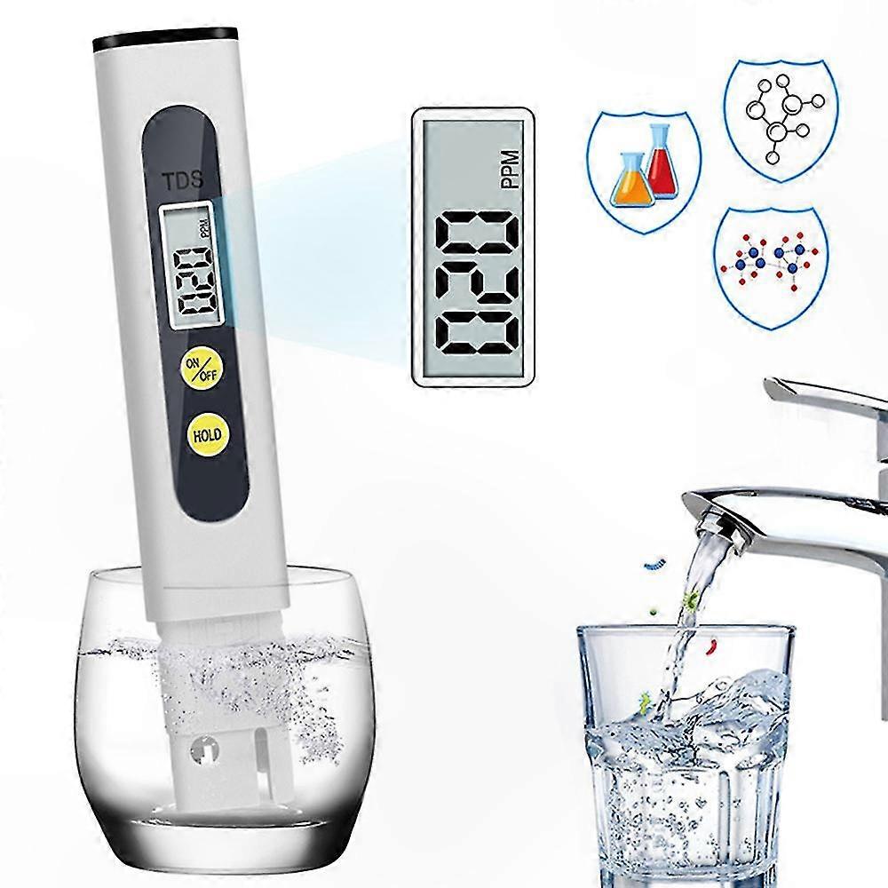 مقياس TDS محمول لقياس جودة المياه ونقائها في اختبار مياه الشرب